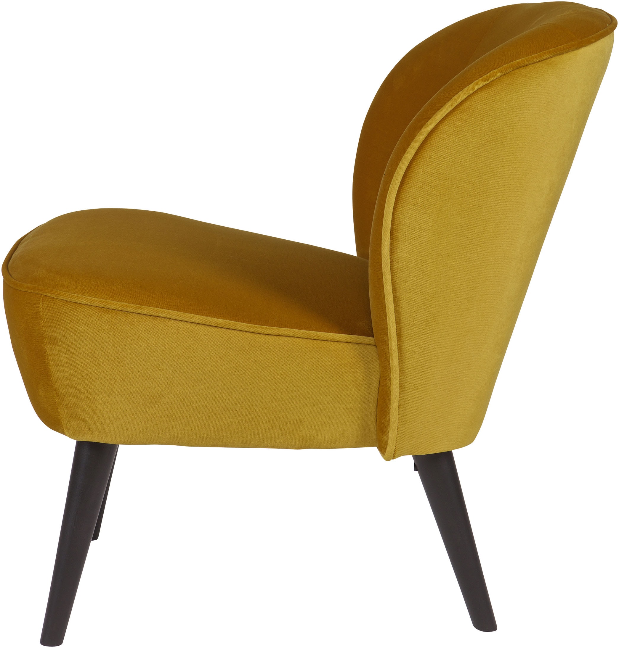 WOOOD Sessel »Sara«, weich gepolstert, 4-Fuß Gestell, H 71 cm x B 59 cm