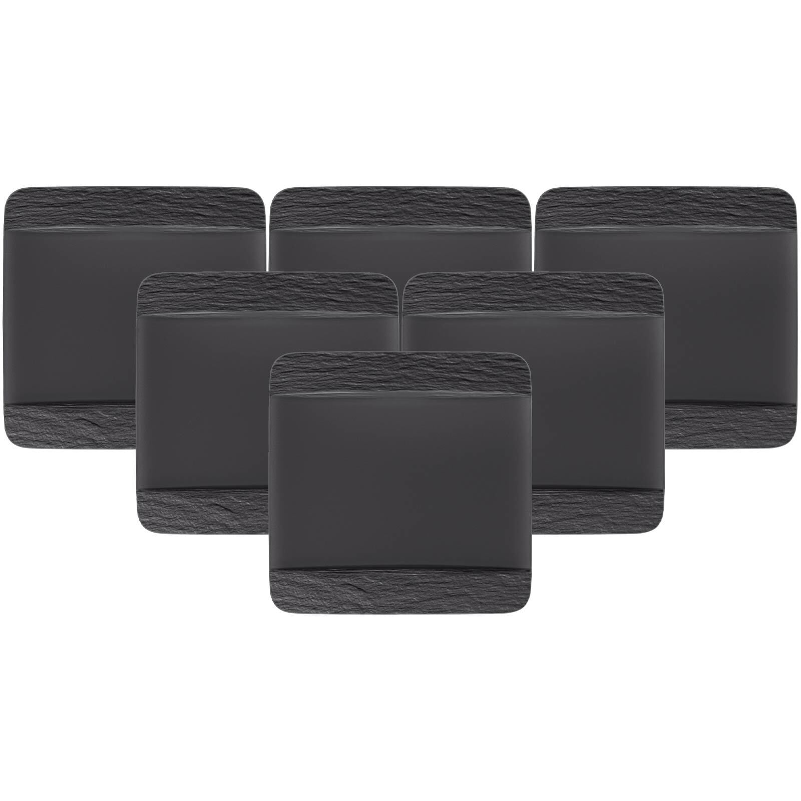 Villeroy & Boch Speiseteller »Speiseteller quadratisch Manufacture Rock 28 günstig online kaufen