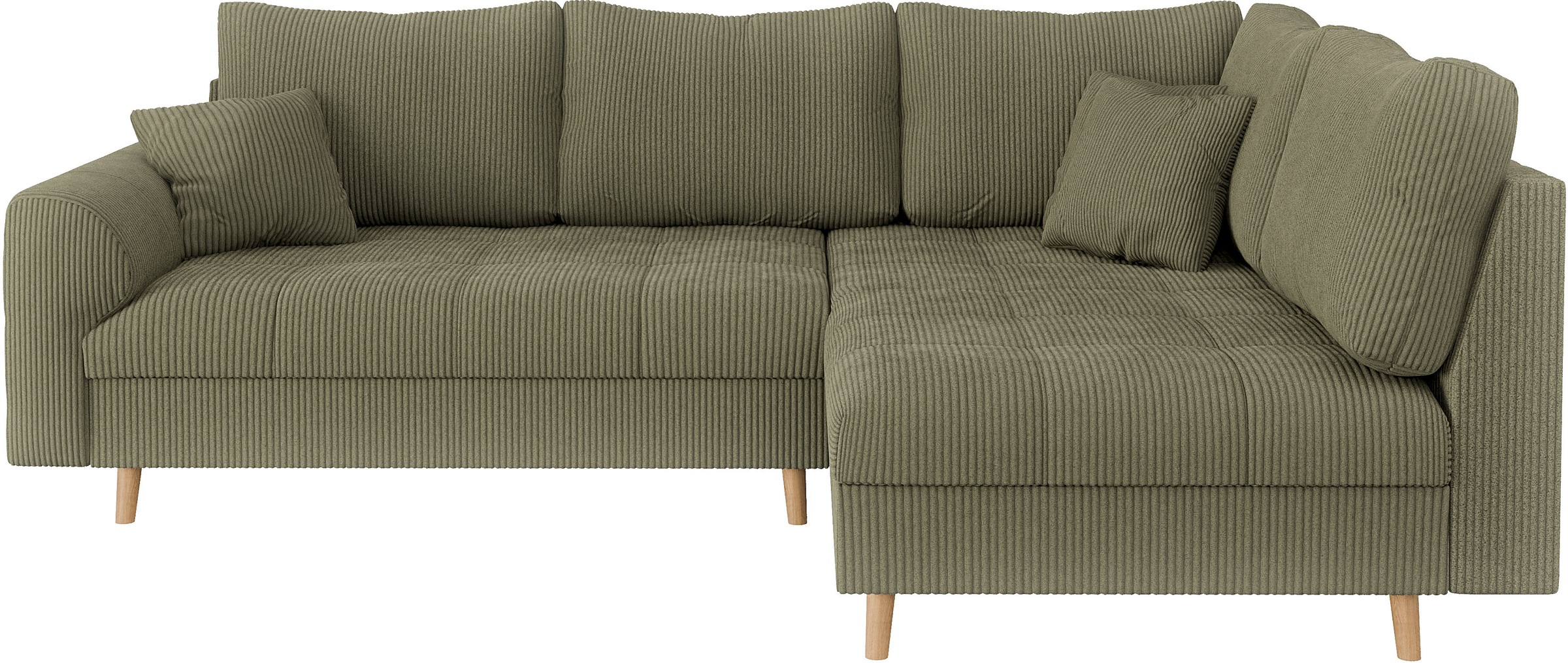 Home affaire Ecksofa »CHARRE L-Form mit Ottomane, Maße B/T/H: 231/161/81 cm günstig online kaufen