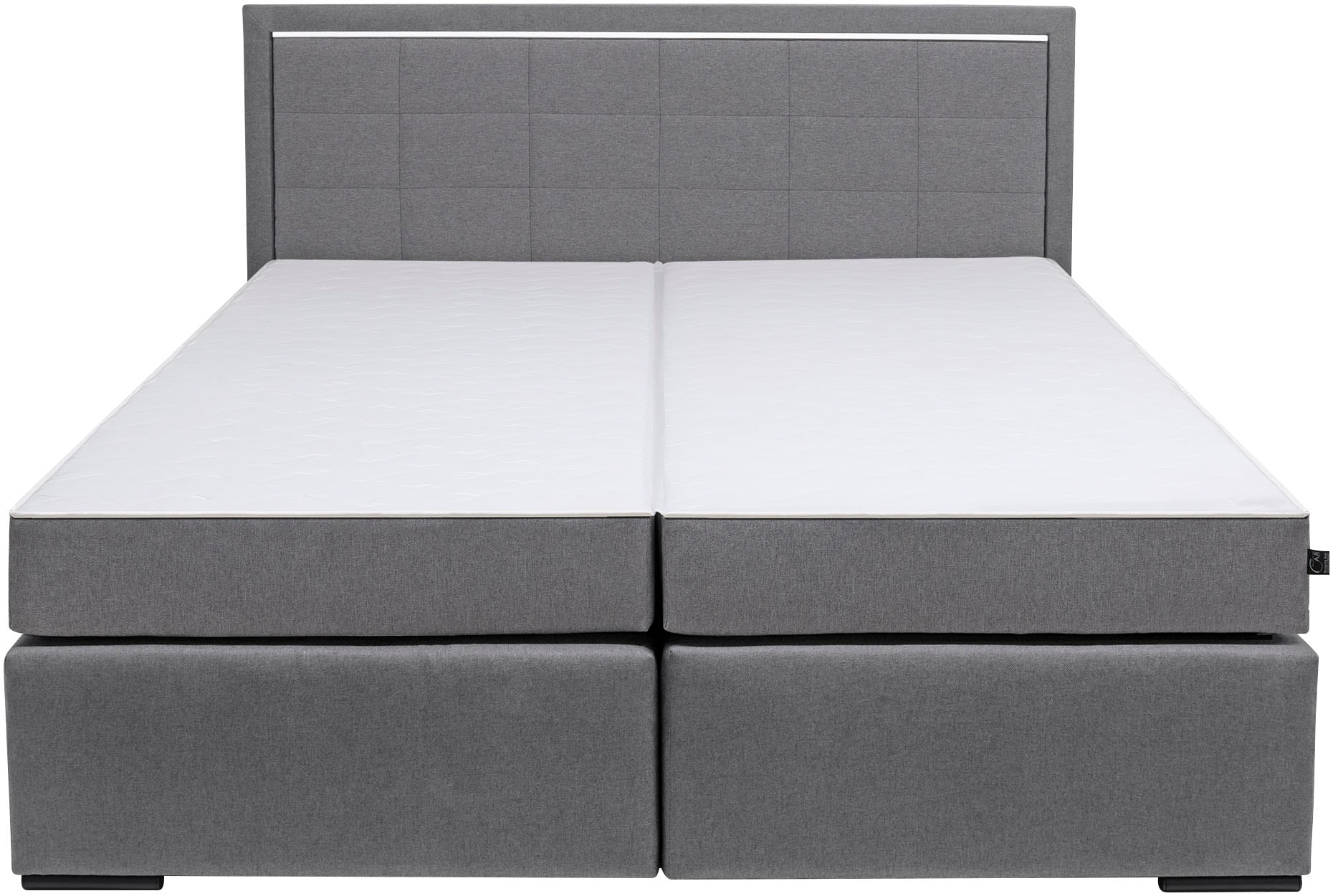 COLLECTION AB Boxspringbett 30 Jahre Jubiläums-Modell Athena, inkl. LED-Lichtleiste, versch. Härtegrade auswählbar