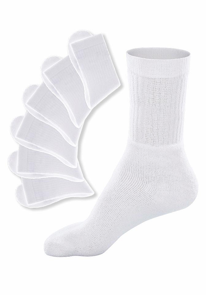 Go in Sportsocken, mit geripptem Paar), (6 Schaft