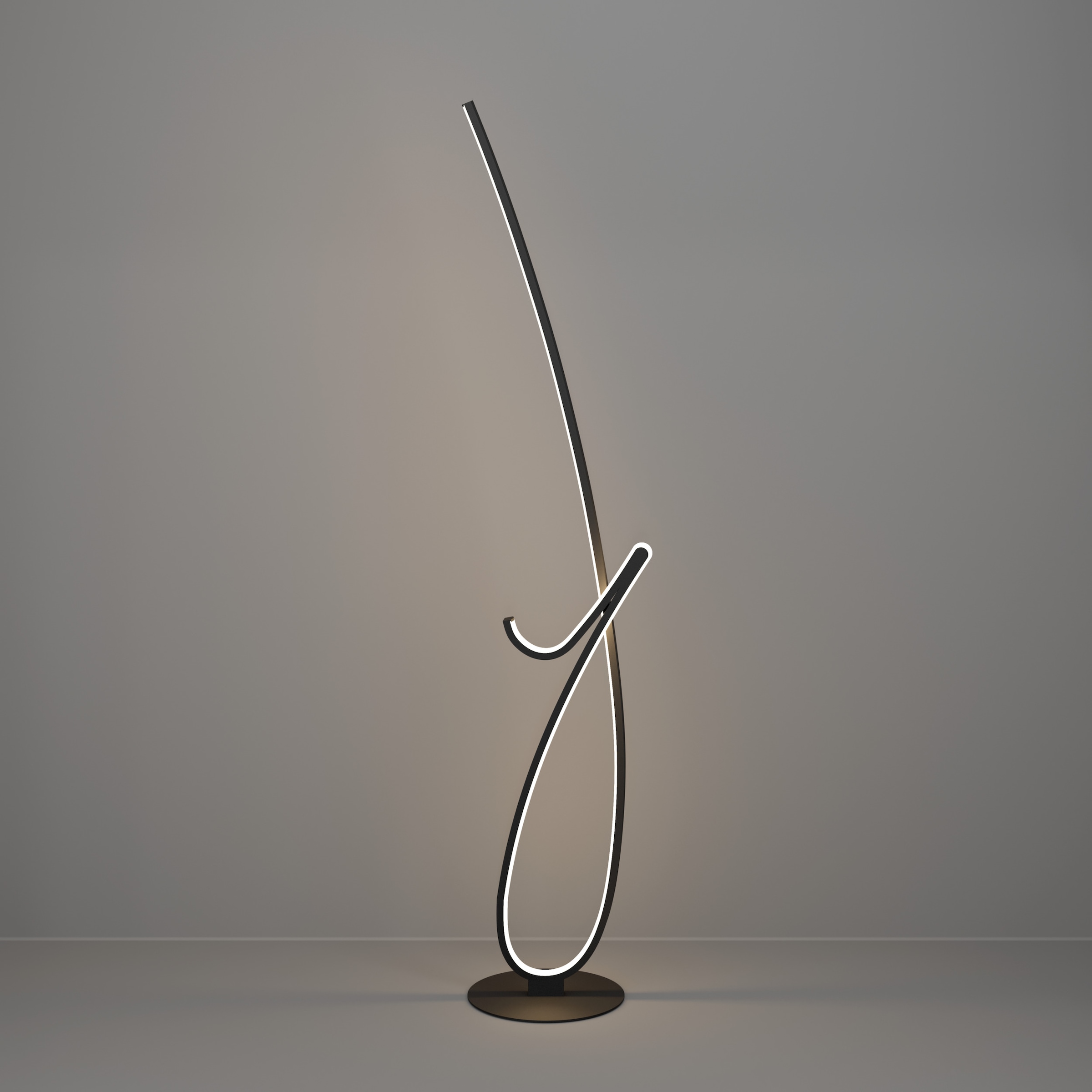 EGLO Stehlampe »CARDONCITO Stehlampe - Stahl - LED - 20W - IP20« LED-Modul 1 Stk. Kaltweiß | Neutralweiß | Warmweiß Standleuchte, Leselampe, Wohzimmer, Schlafzimmer, L33 x B25 x H130 cm