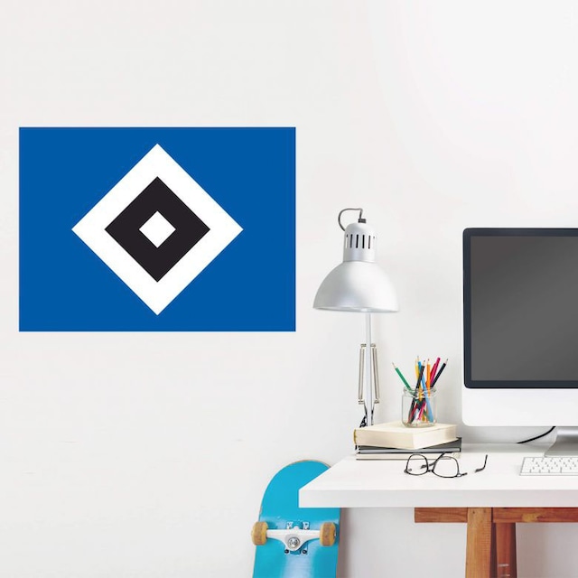 Wall-Art Wandtattoo »Hamburger SV Logo HSV«, (1 St.) auf Rechnung bestellen