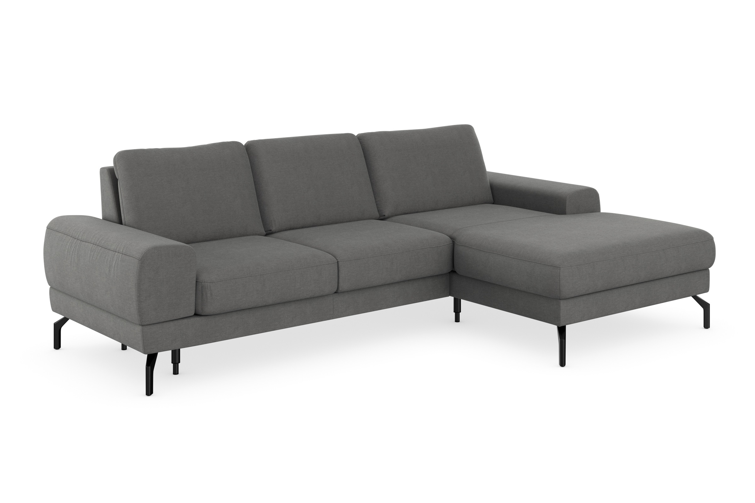 sit&more Ecksofa »Cinturo L-Form«, inklusive Sitztiefenverstellung und Federkern, Sitzhöhe 48 cm