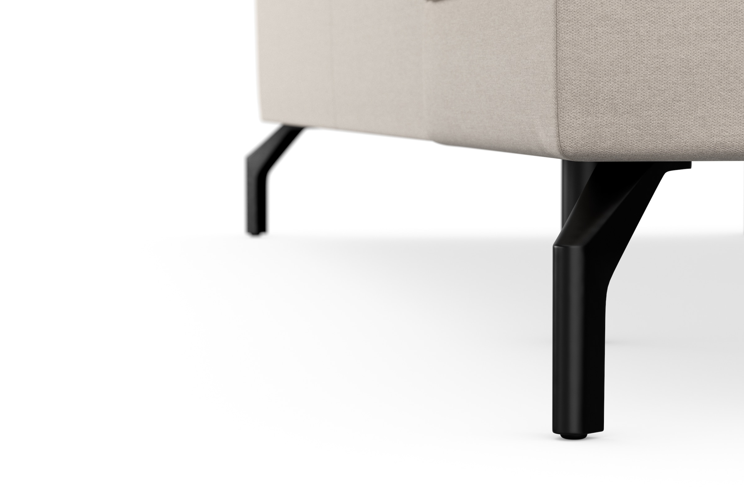 sit&more Ecksofa »Cinturo L-Form«, inklusive Sitztiefenverstellung und Federkern, Sitzhöhe 48 cm