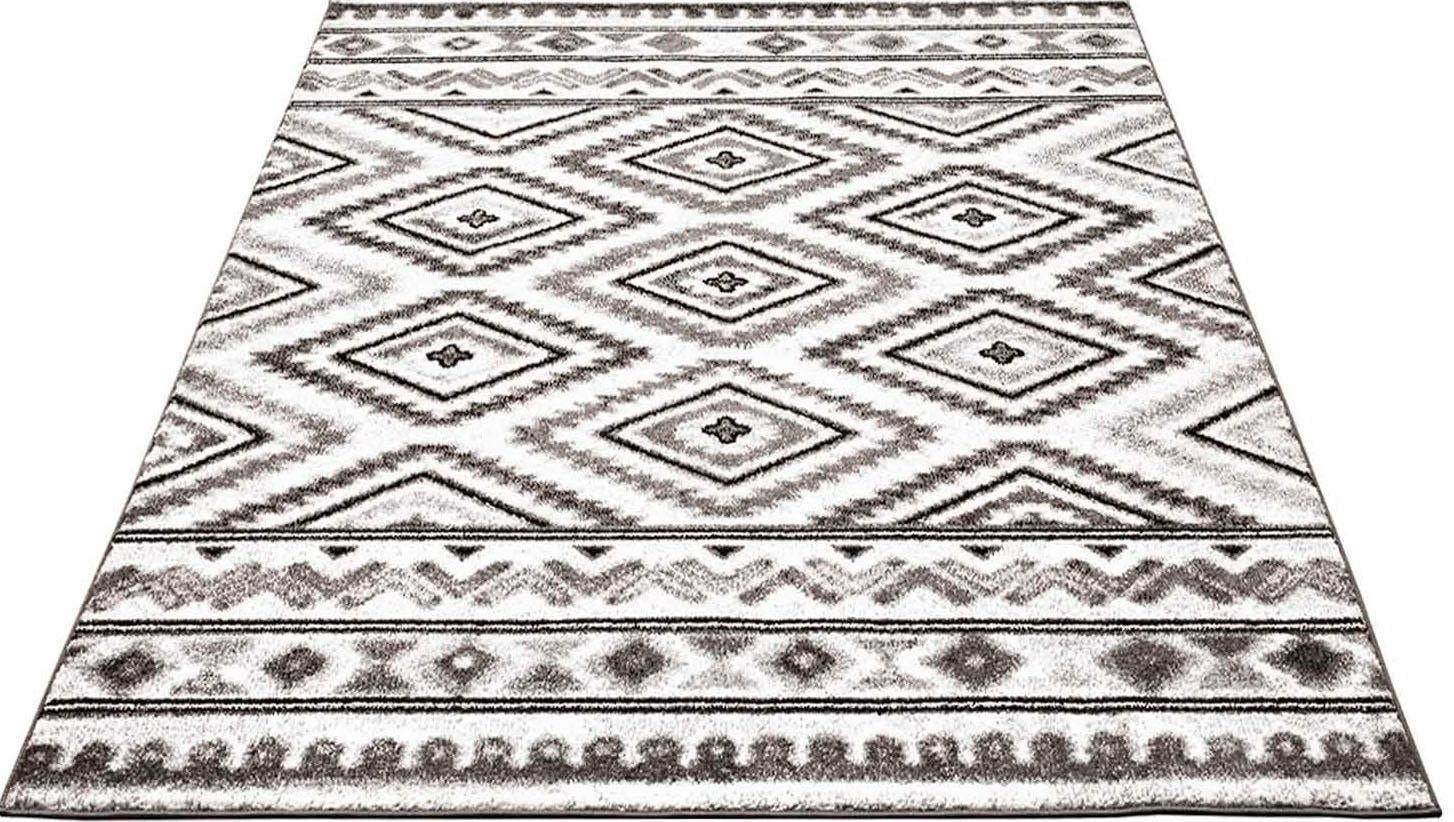 Carpet City Teppich »Moda 1129«, rechteckig, 11 mm Höhe, Kurzflor, Wohnzimmer