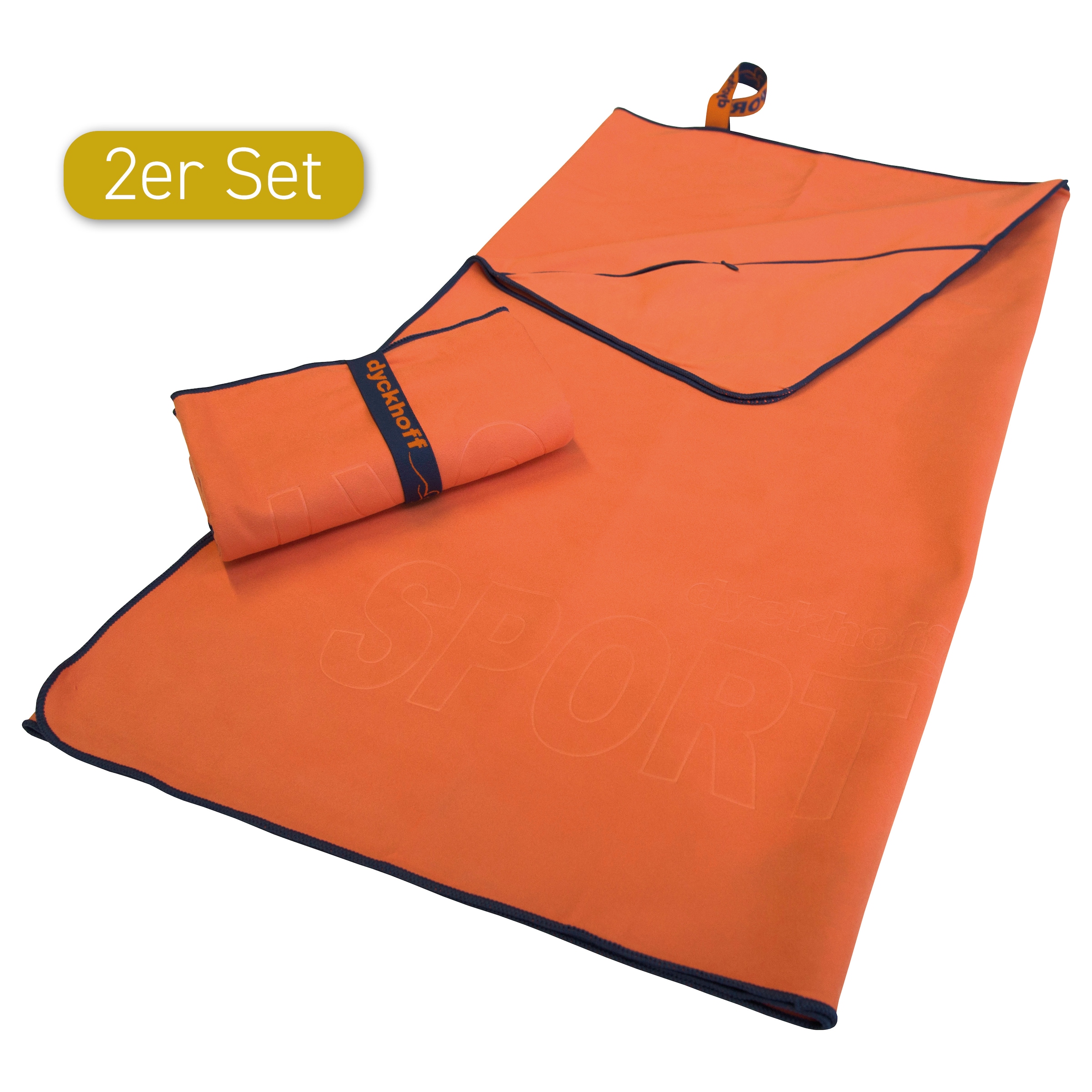 Dyckhoff Sporthandtuch »Mikrofaser Sporttuch«, (2 St.), auch als 2er Set er günstig online kaufen