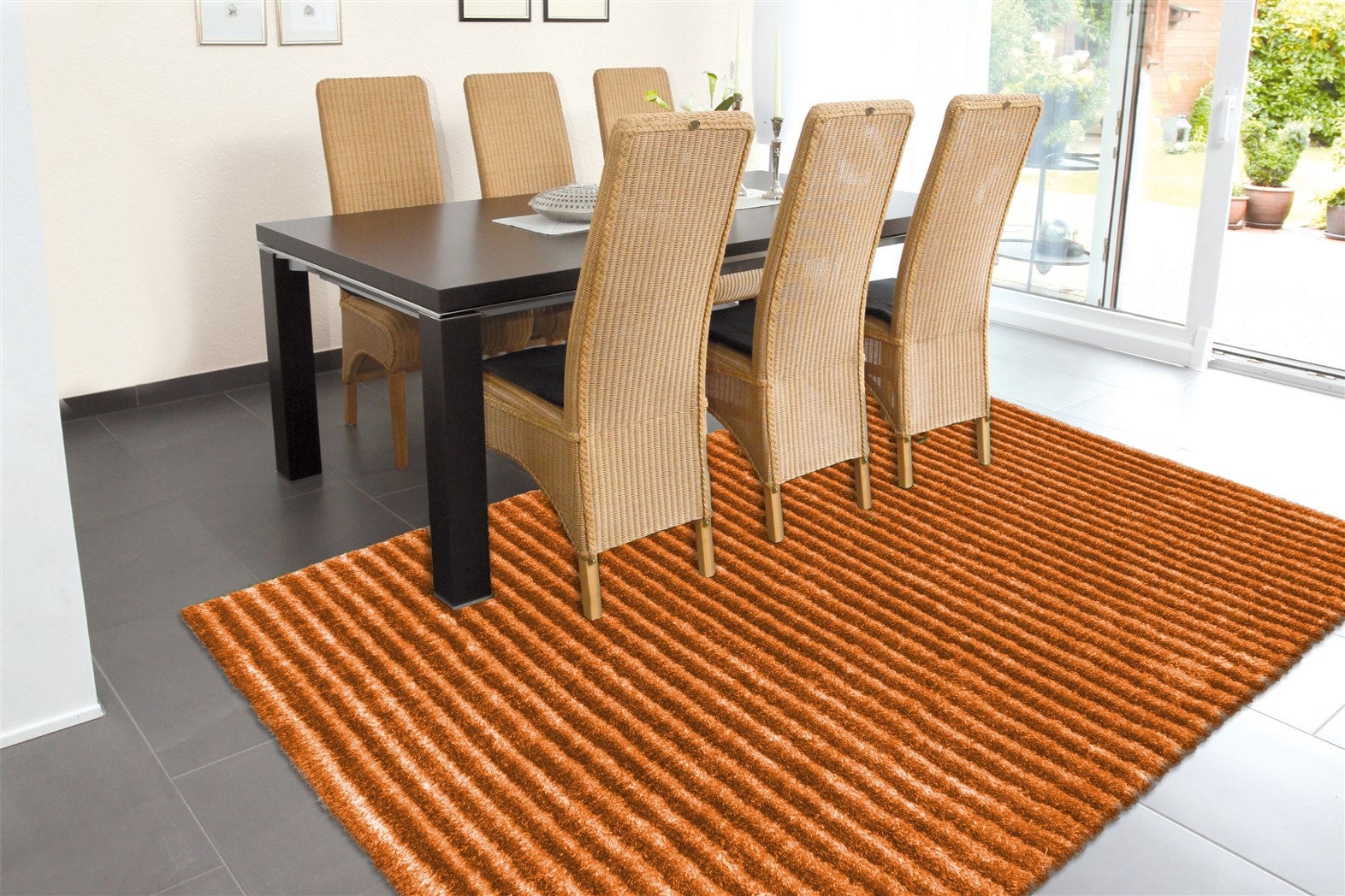 Arte Espina Teppich "Felicia 200" rechteckig 36 mm Höhe Klassisches Design günstig online kaufen