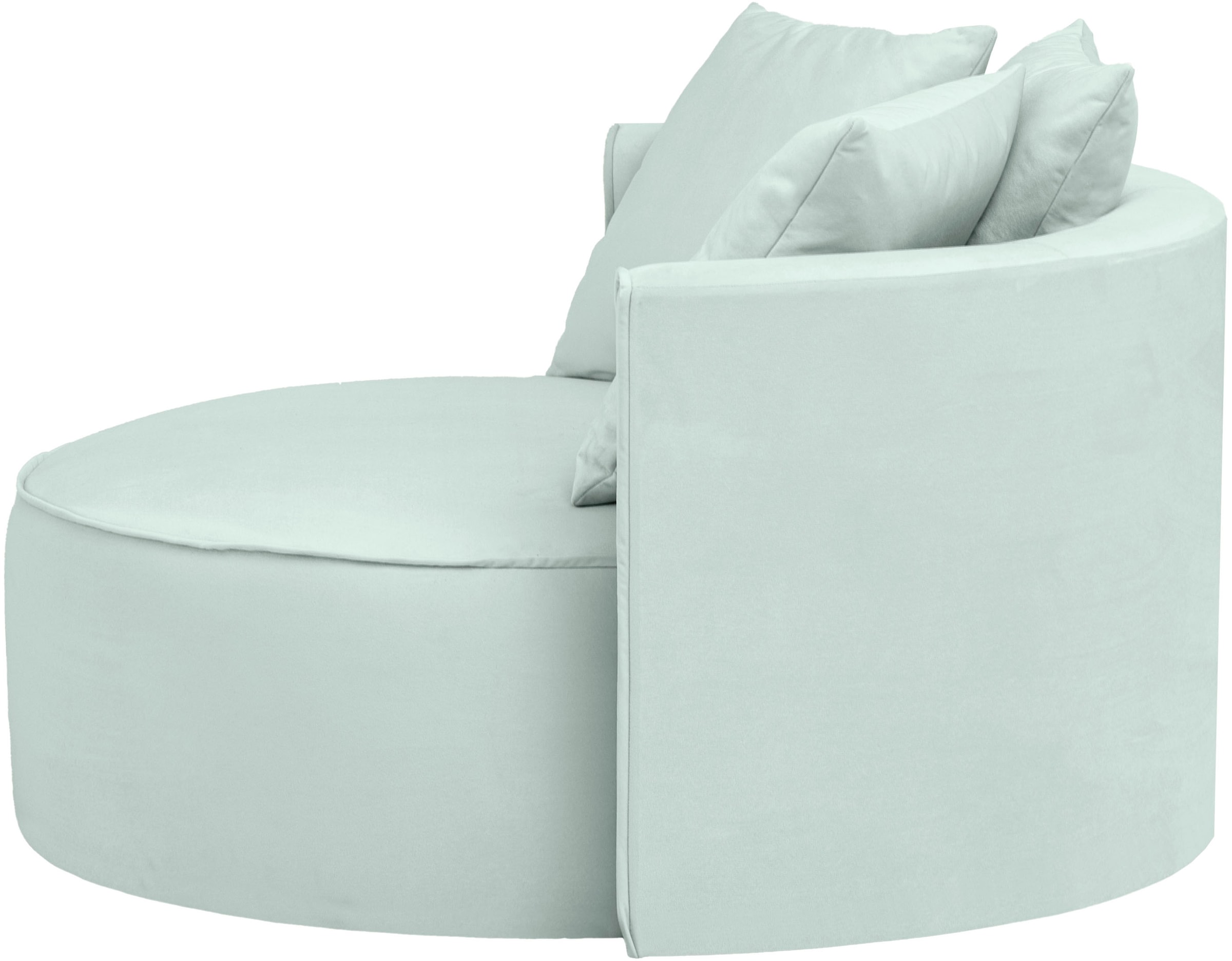 LeGer Home by Lena Gercke XXL-Sessel »Isalie, Lesesessel, Loveseat, inklusive Zierkissen«, extra große Sitzfläche, optional mit Hocker, moderne Farben