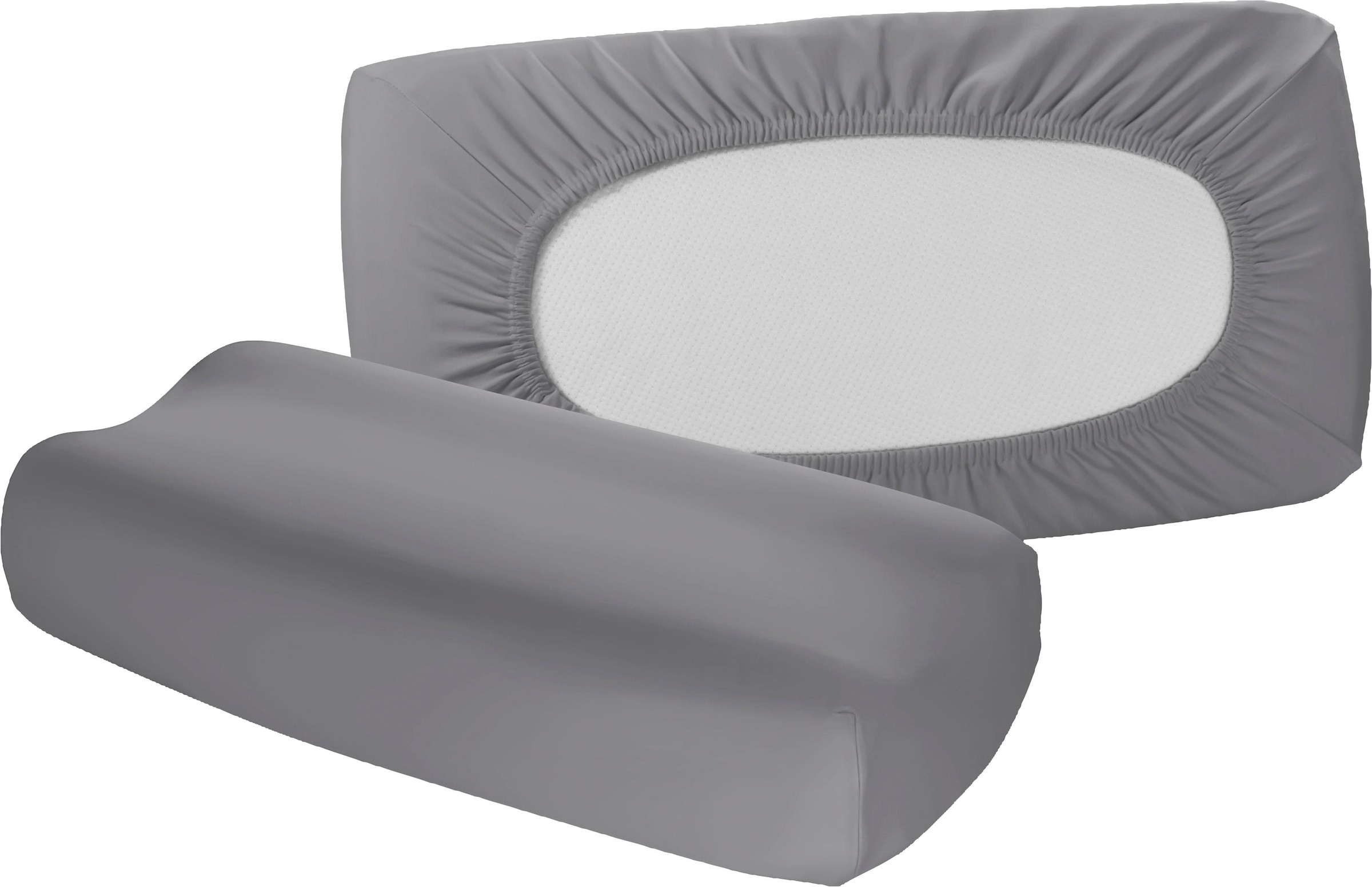 fleuresse Kissenbezug »Vital comfort«, (2 St.), Baumwolle-Elasthan Kissenbe günstig online kaufen