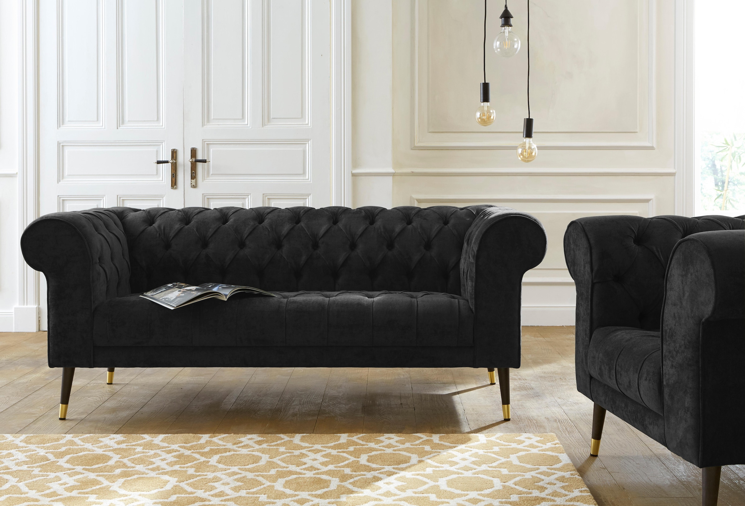 Guido Maria Kretschmer Home&Living Chesterfield-Sofa »Tinnum«
