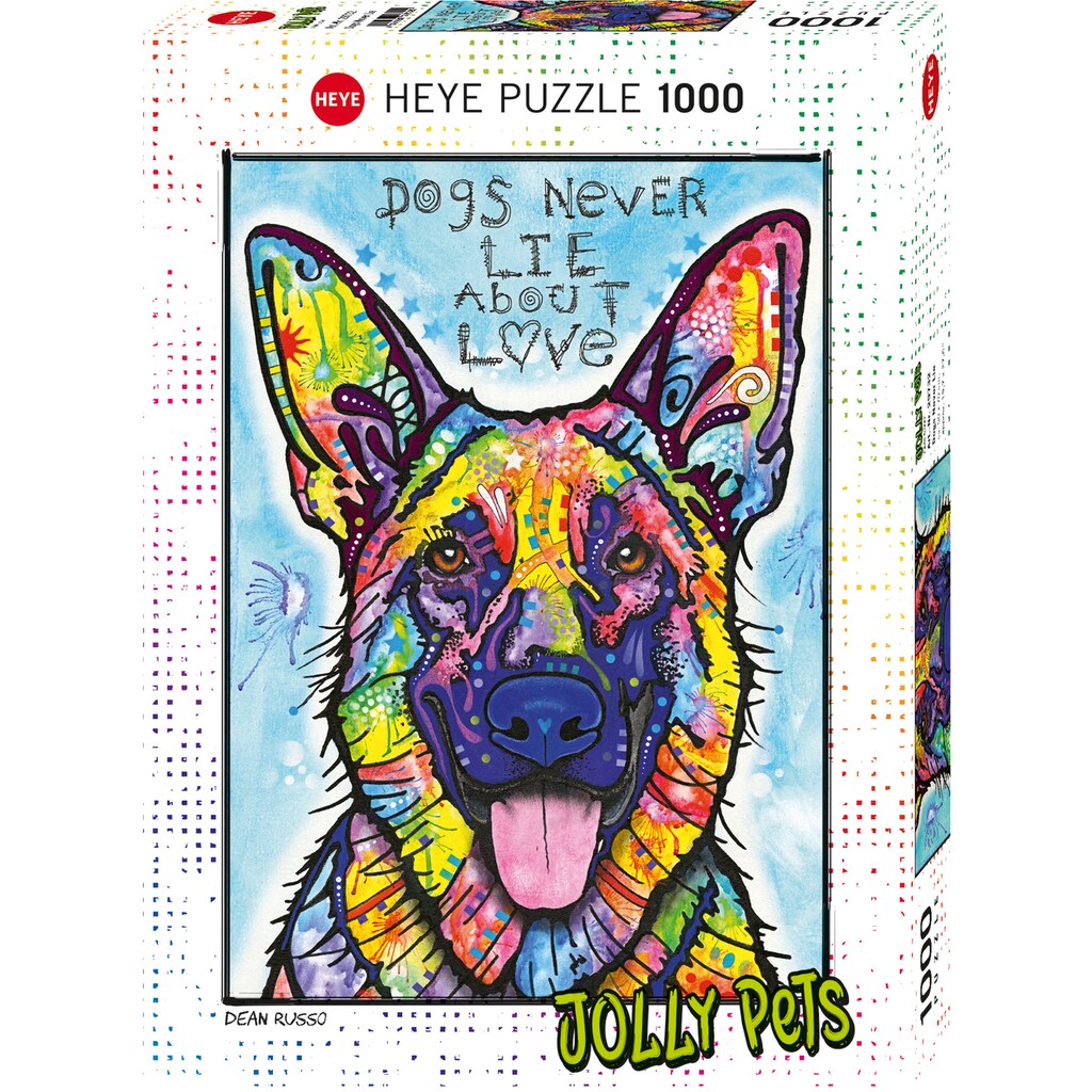 HEYE Puzzle »Dogs Never Lie«, Made in Germany