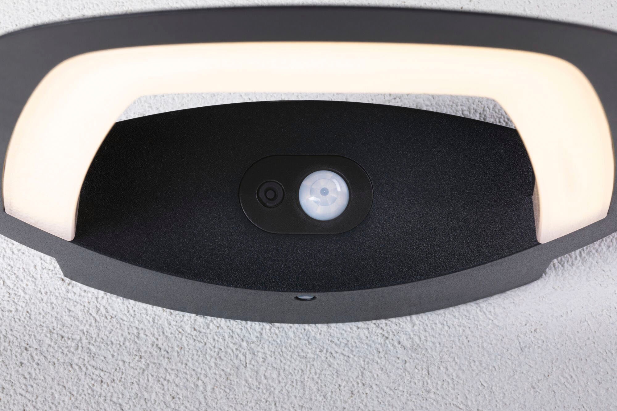 Paulmann LED Außen-Wandleuchte »Outdoor 230V Akena PIR anthrazit«, 1 flammig, PIR-Sensor, Bewegungsmelder