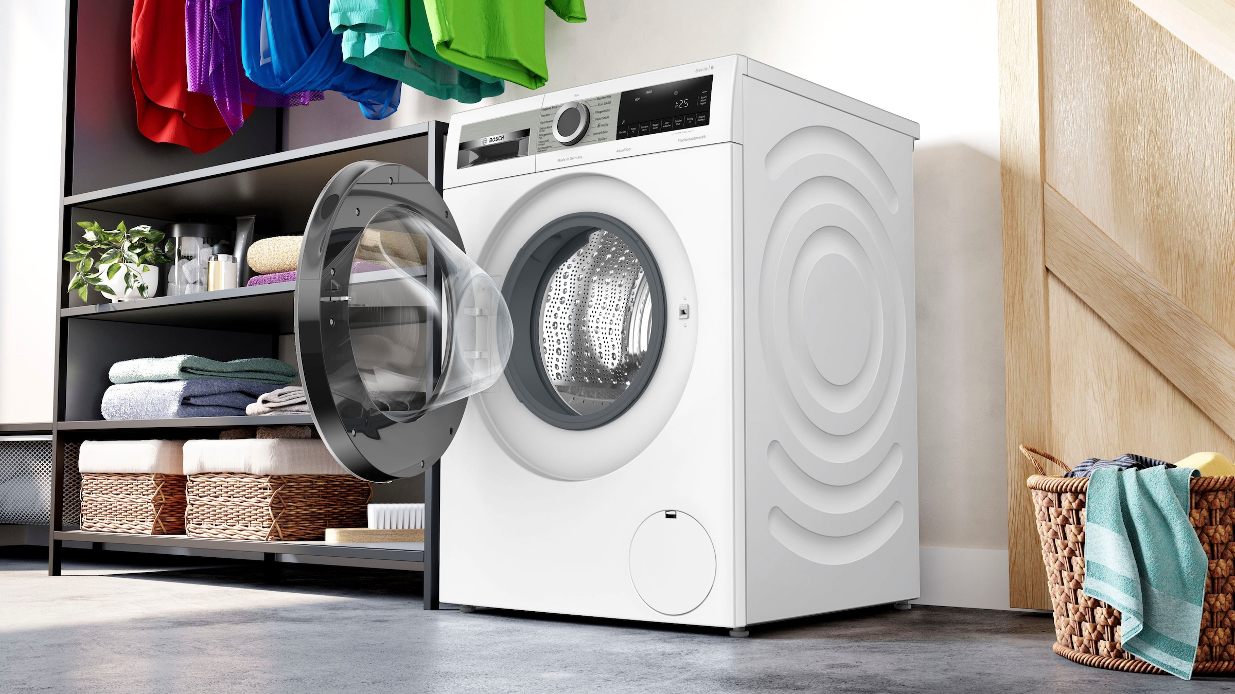 BOSCH Waschmaschine »WGG244140«, kaufen 6, WGG244140, 9 kg, Serie U/min 1400 online