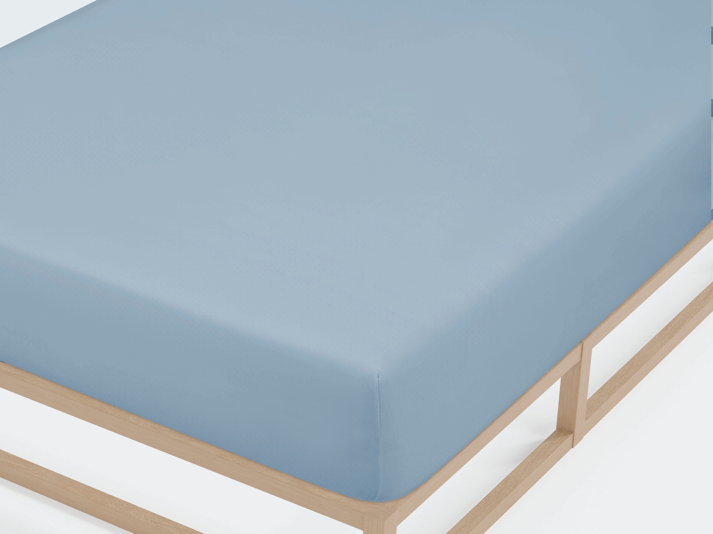 Biberna Spannbettlaken »Leila«, Bettlaken aus 100% Baumwolle, für Matratzenhöhen bis 22 cm