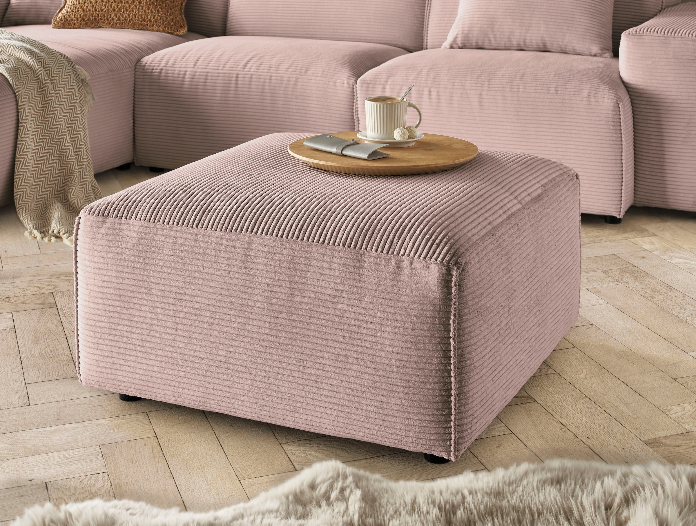 andas Hocker »Glimminge auch in Breitcord, Feincord und Easy care-Bezug«, passend zur Serie "Glimminge"