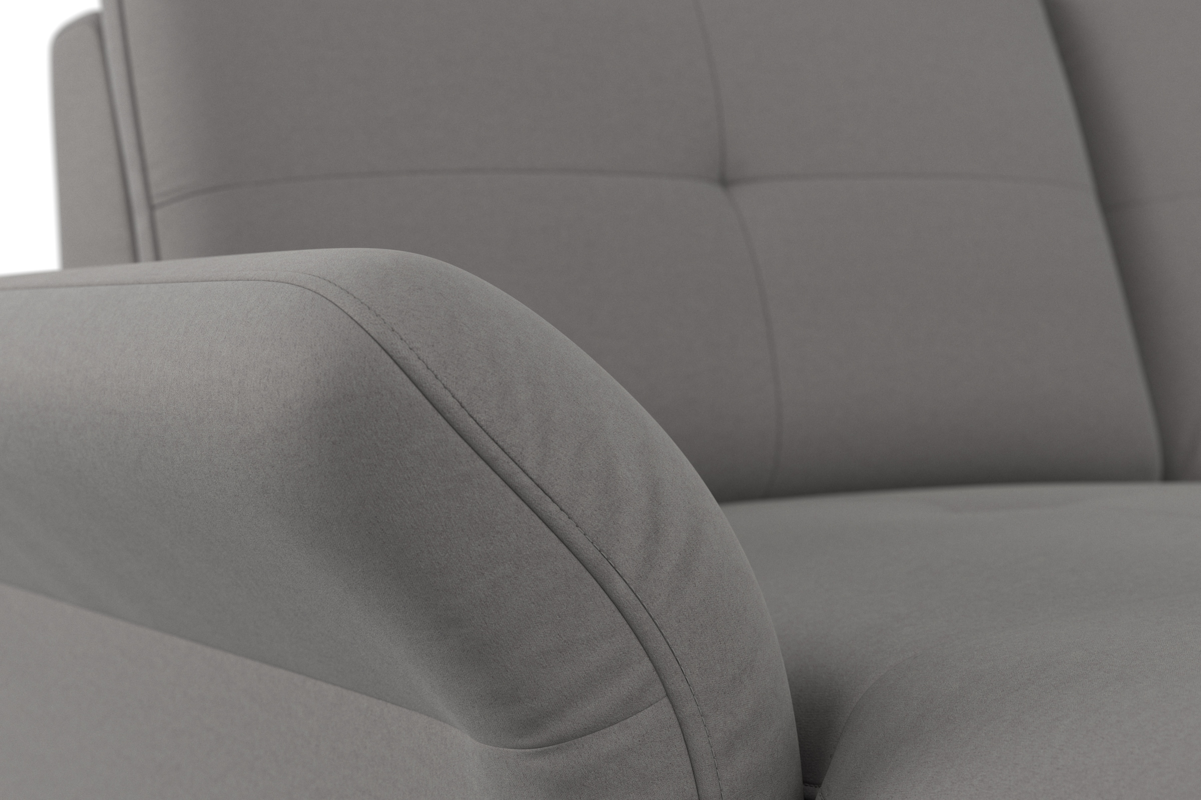 Places of Style Wohnlandschaft »Calando U-Form«, wahlweise mit Bettfunktion, Bettkasten und Armteilfunktion