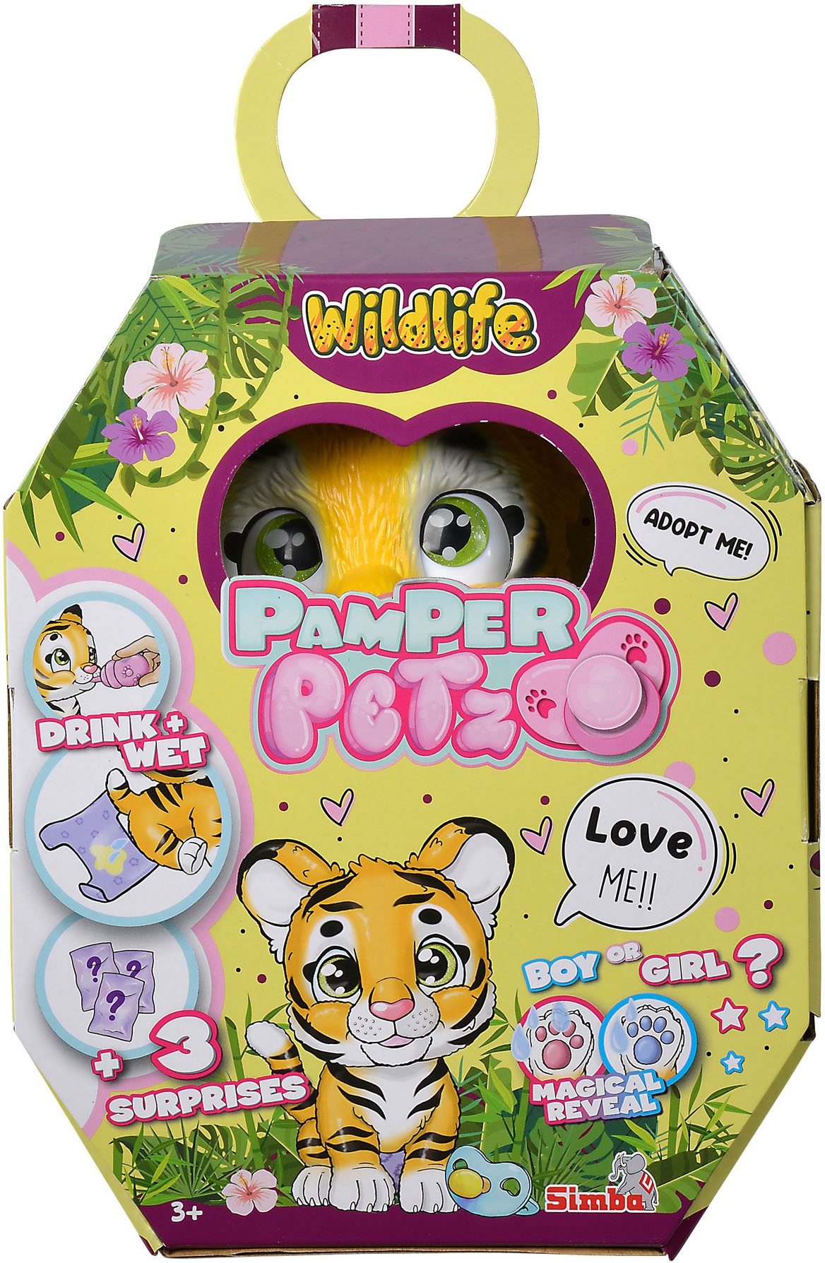 SIMBA Spielfigur »Pamper Petz Tiger«, mit Funktionen