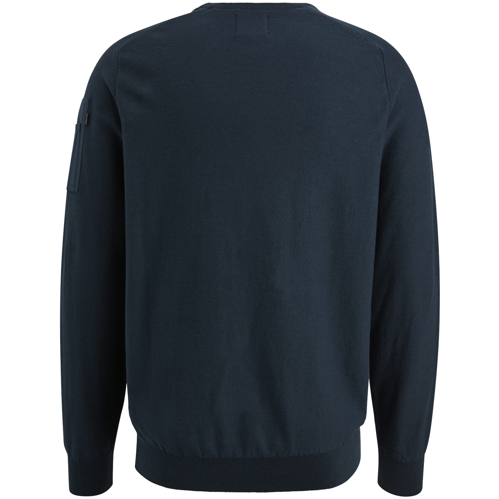 PME LEGEND Rundhalspullover mit Logo Stickerei