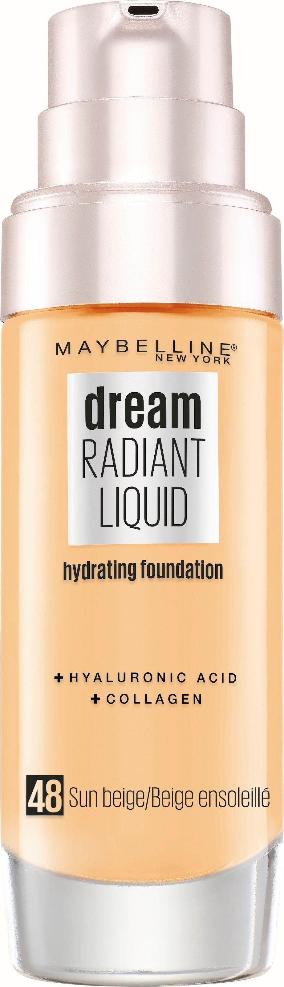 MAYBELLINE NEW YORK Foundation »Dream Radiant Liquid«, mit langanhaltender Formel