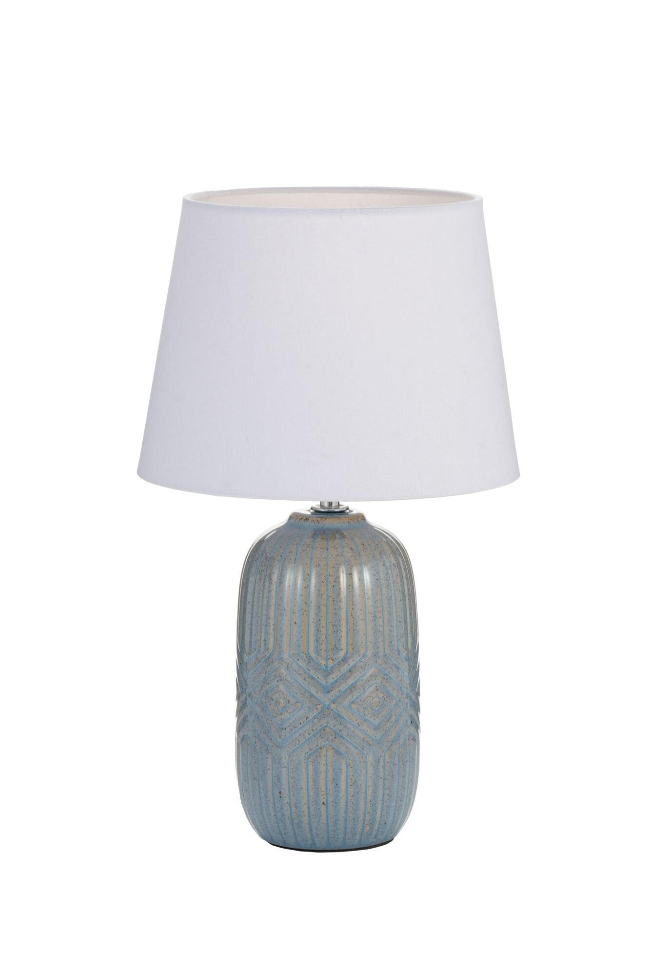 Pauleen Tischleuchte »Glowing Hug max20W Blau/Beige 230V Stoff/Keramik«, 1 günstig online kaufen