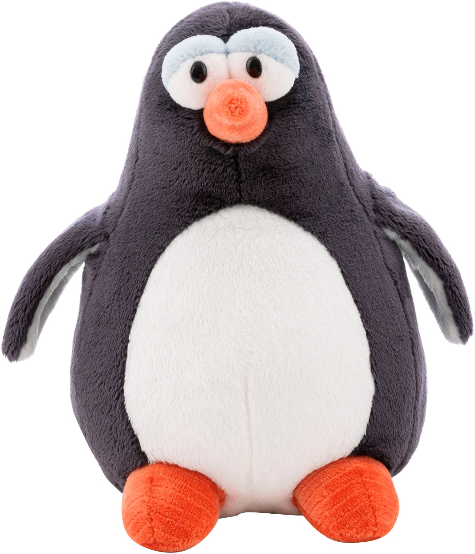 Nici Kuscheltier »Winter, Pinguin Jorge Thunder, 60 cm sitzend«, sitzend, enthält recyceltes Material