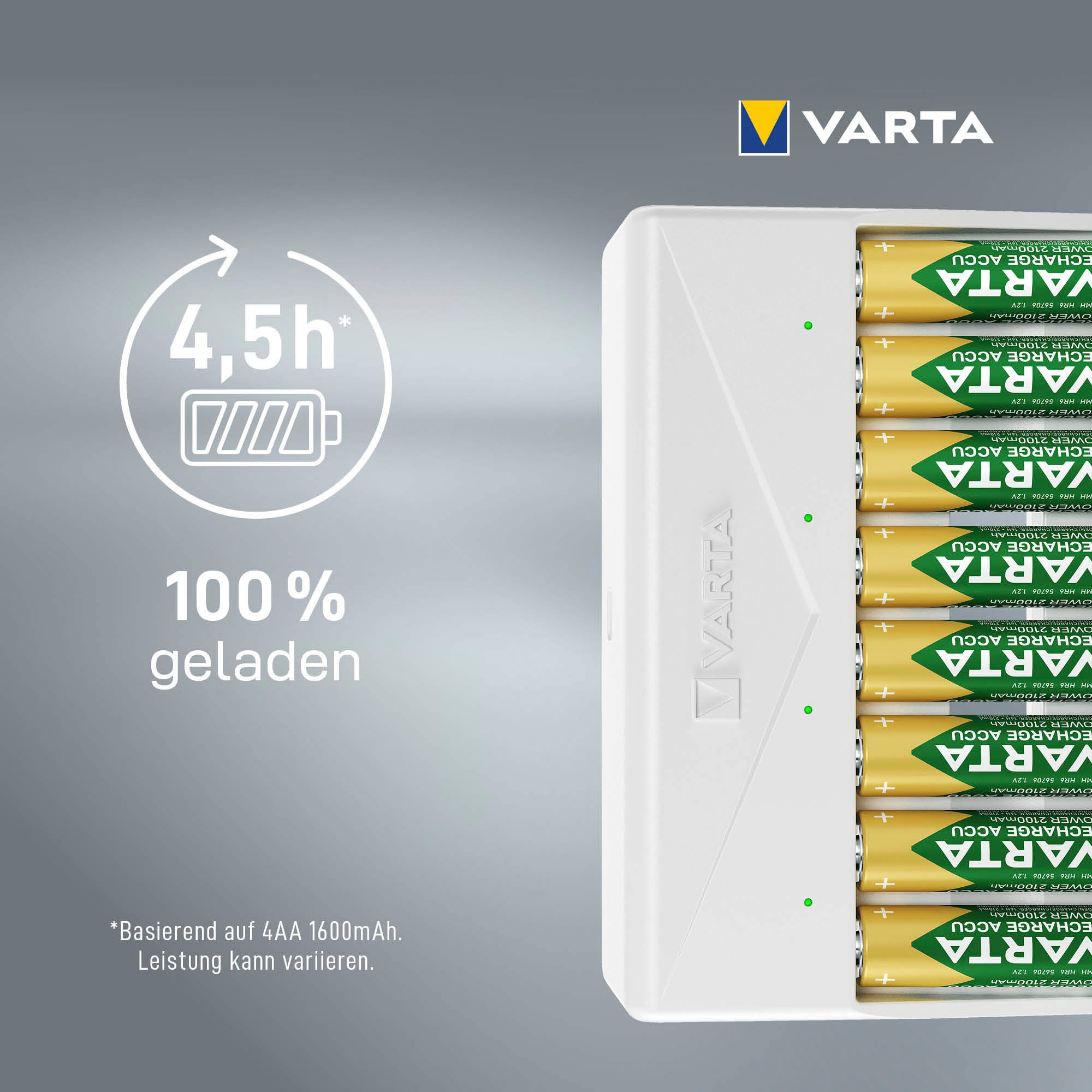 VARTA Batterie-Ladegerät »Multi Charger«, (1 St.)