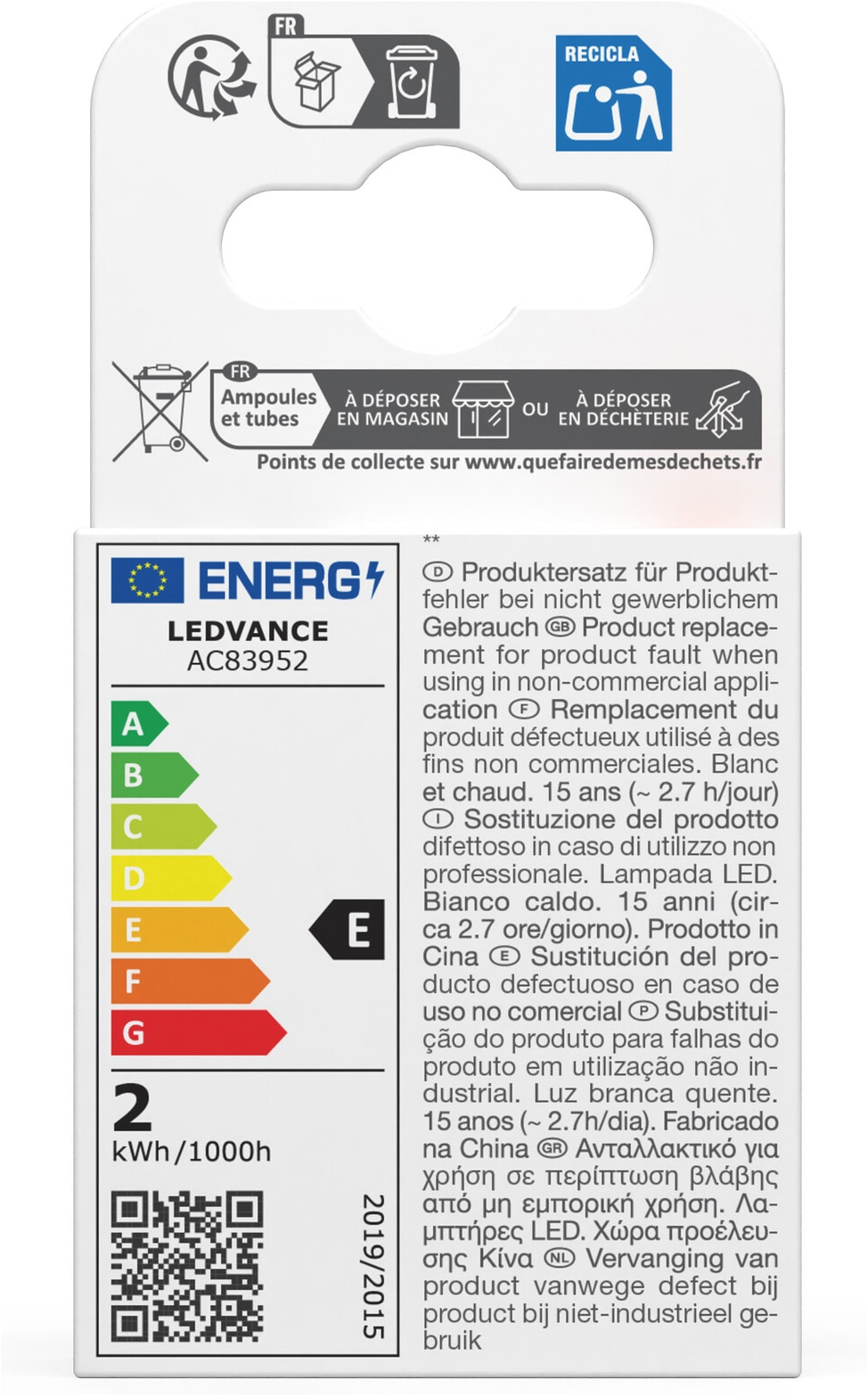 Osram LED-Leuchtmittel »LED STAR  MR11« G4 1 Stk. Warmweiß
