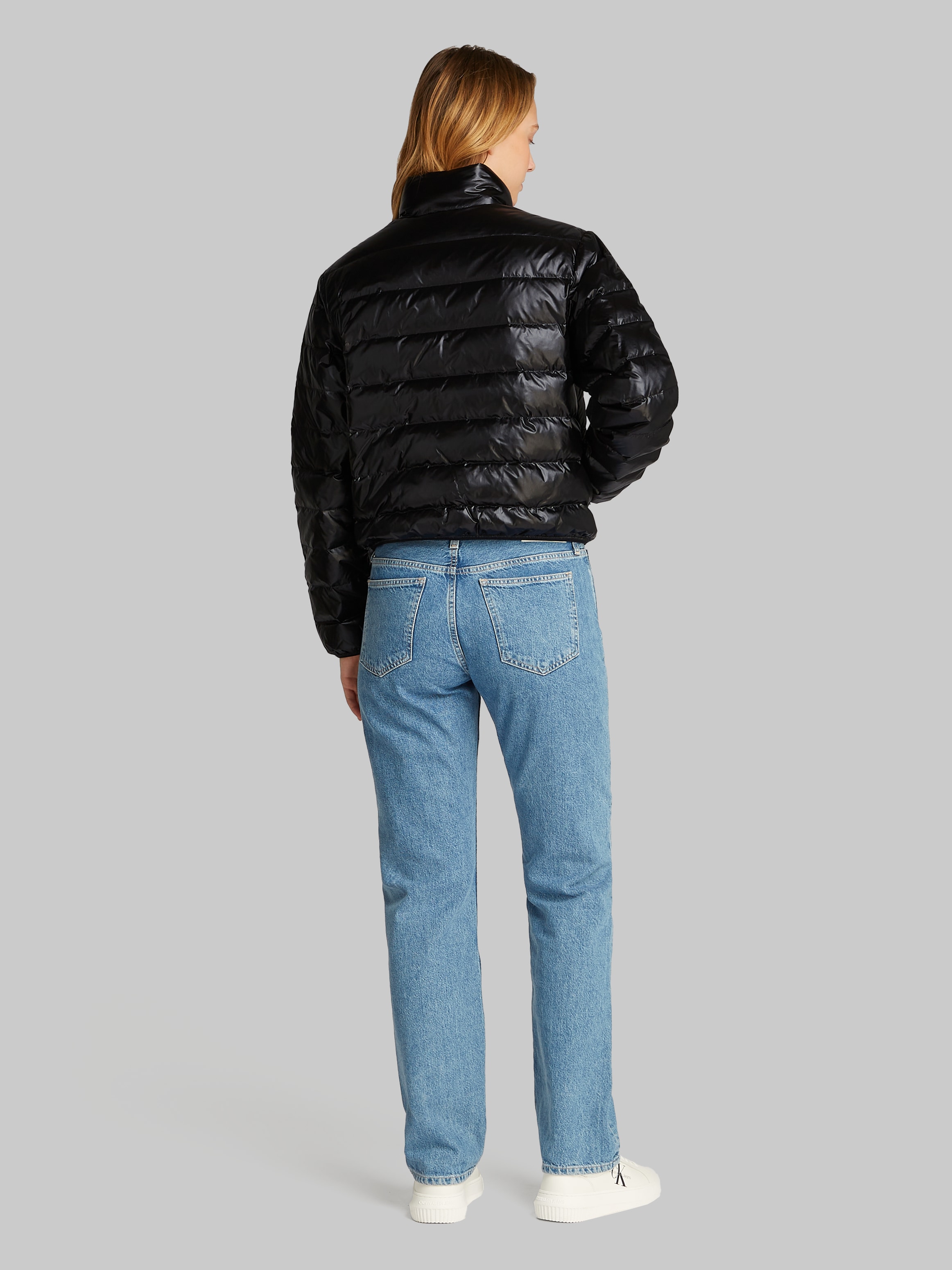 Calvin Klein Jeans Steppjacke »UL DOWN SHINE PUFFER«, mit Logodruck