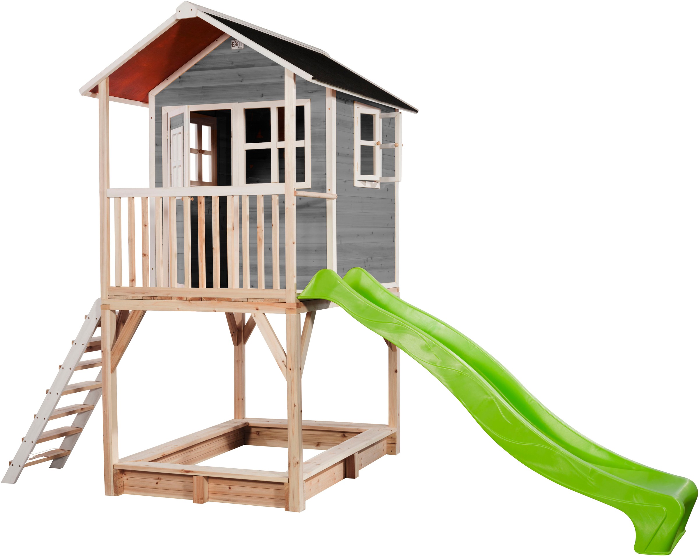 EXIT Spielhaus »Loft 700, grau«, FSC® - schützt Wald - weltweit