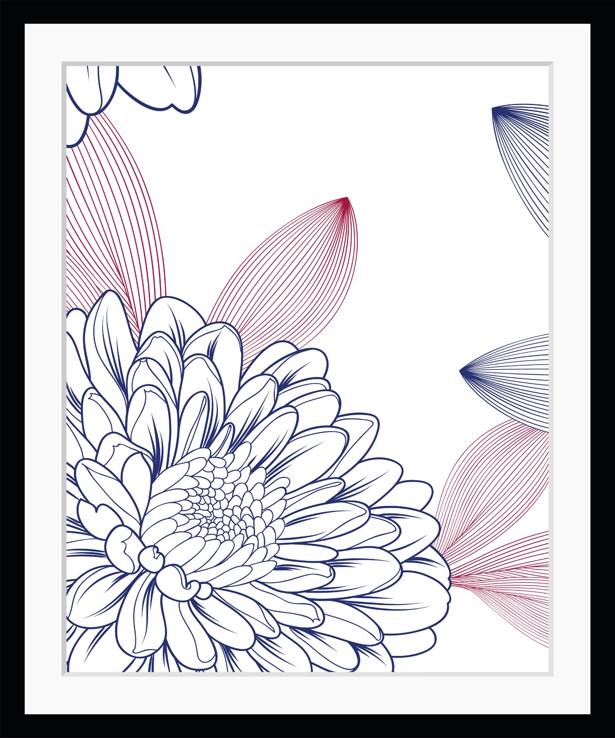 queence Bild »Lia«, Blumen, (Set), Blumen, gerahmt günstig online kaufen