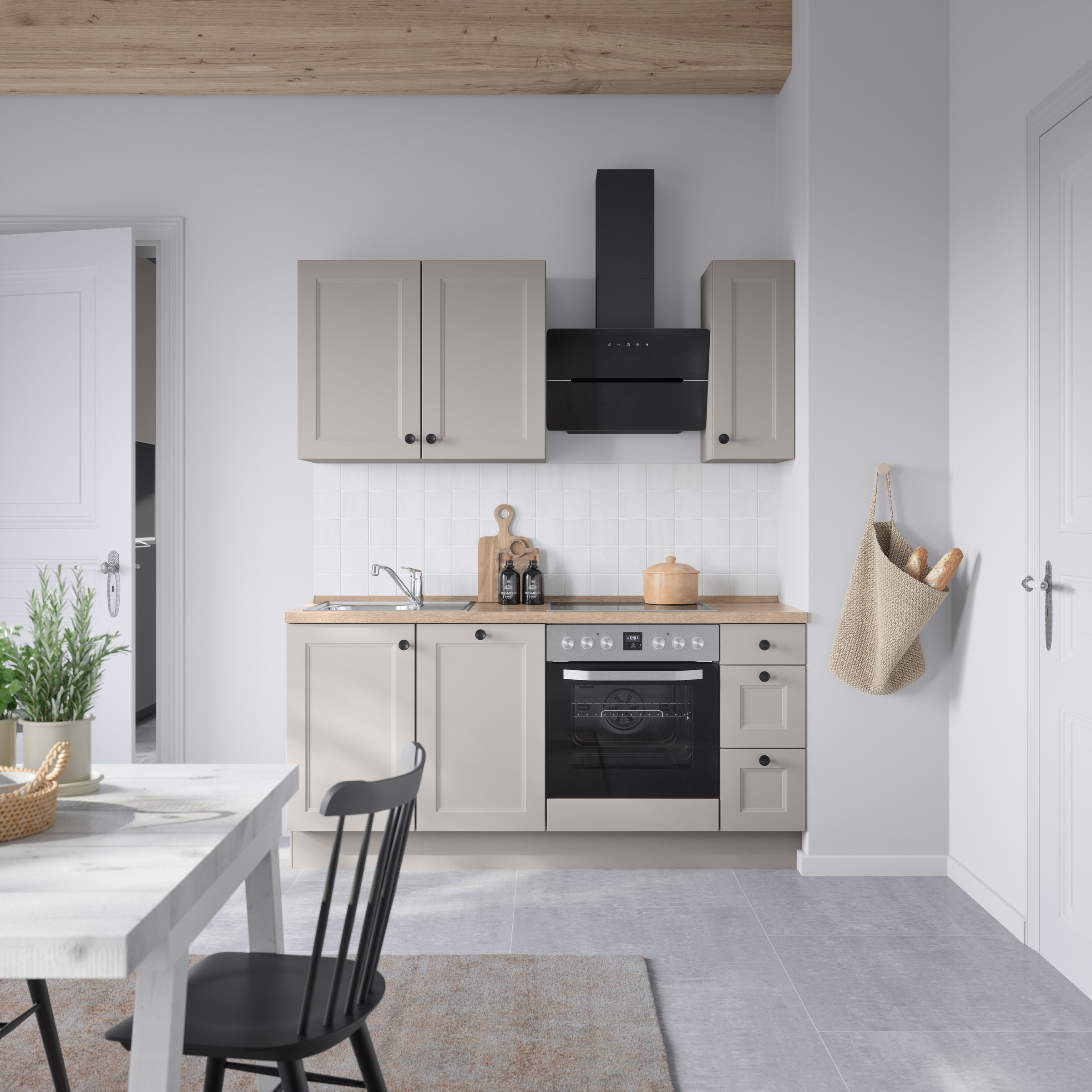 nobilia® Küchenzeile »"Cascada II"«, vormontiert, Ausrichtung wählbar, Brei günstig online kaufen