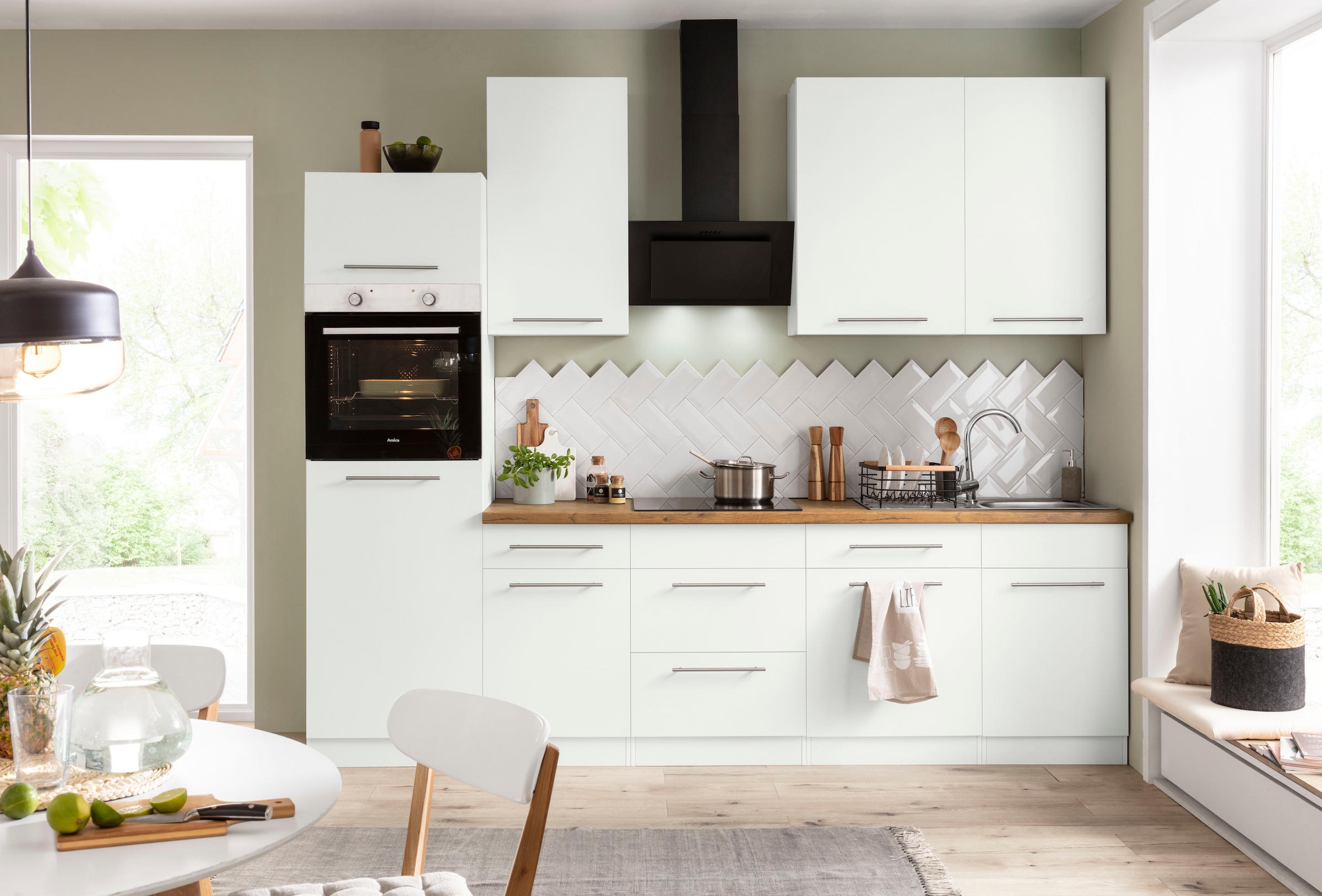 wiho Küchen Küchenzeile »Unna«, ohne E-Geräte, Breite 280 cm online bei