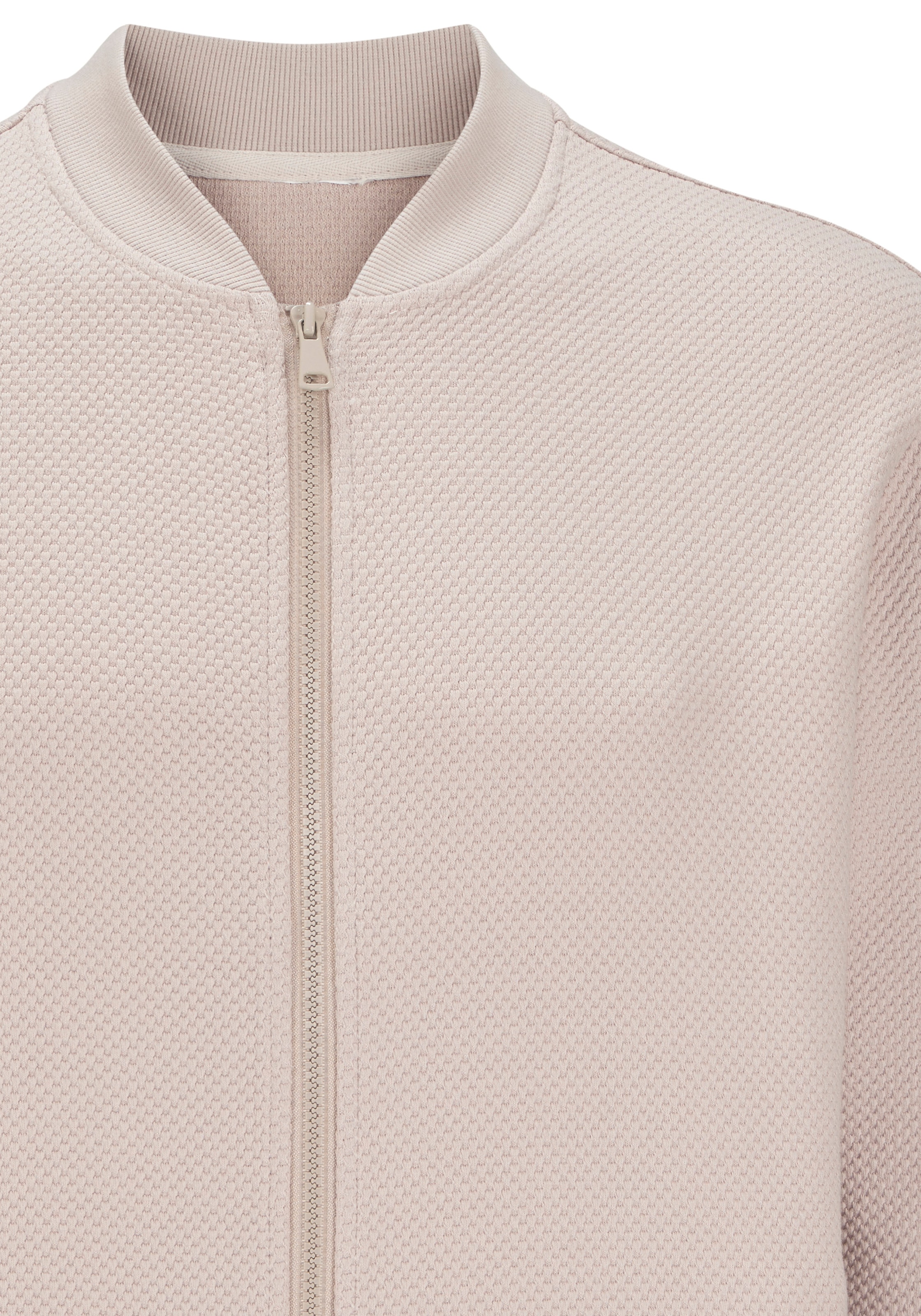 John Devin Sweatjacke »aus Struktur-Qualität« aus Struktur-Qualität