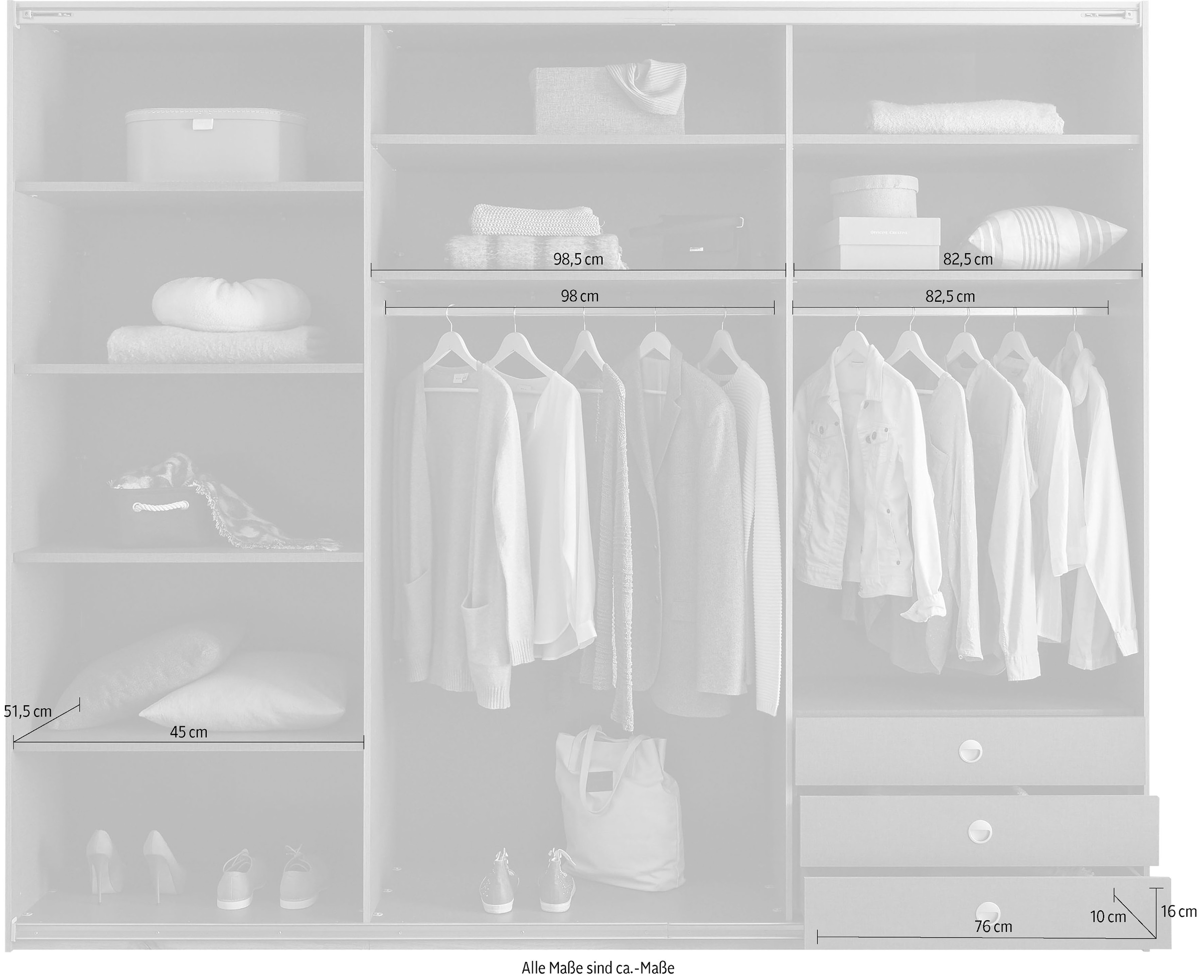 Schlafkontor Schwebetürenschrank »Preda«