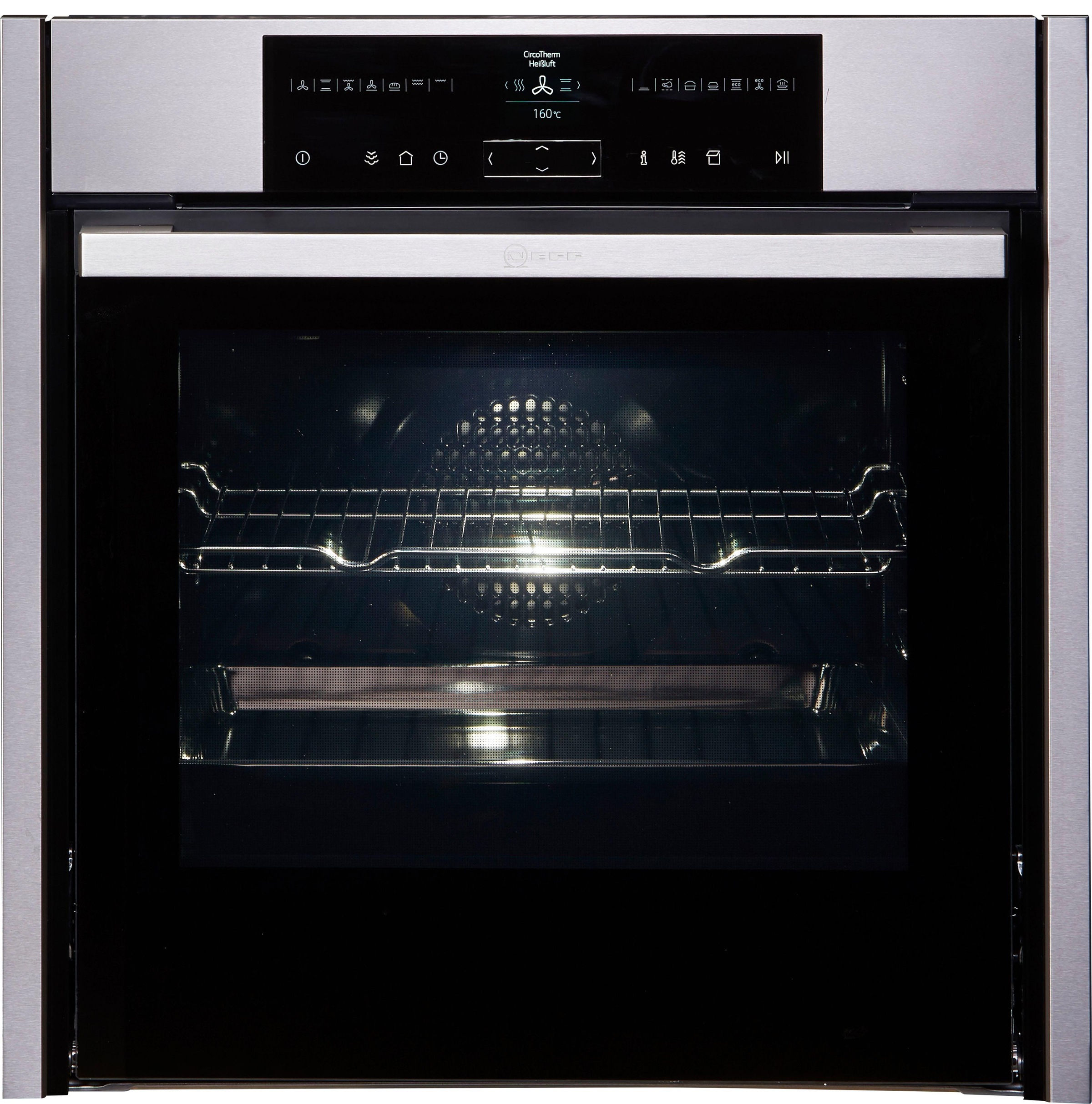 3. Bild von NEFF Dampfbackofen »B55VR22N0«, N 70, B55VR22N0, mit Teleskopauszug nachrüstbar, Pyrolyse-Selbstreinigung, mit Slide&Hide®