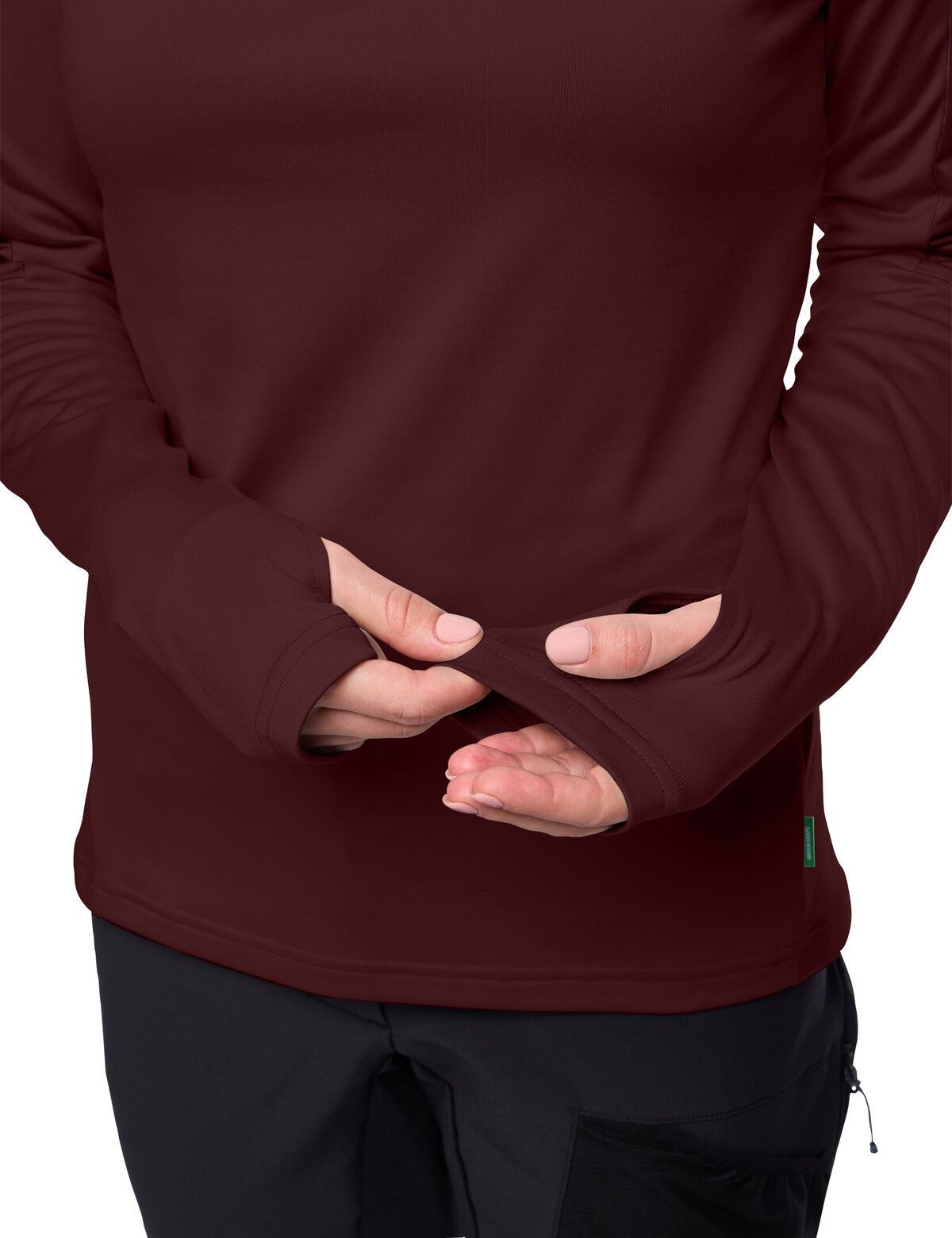 VAUDE Langarmshirt »WOMEN'S LIVIGNO HALFZIP II« 1 Stk. tlg.