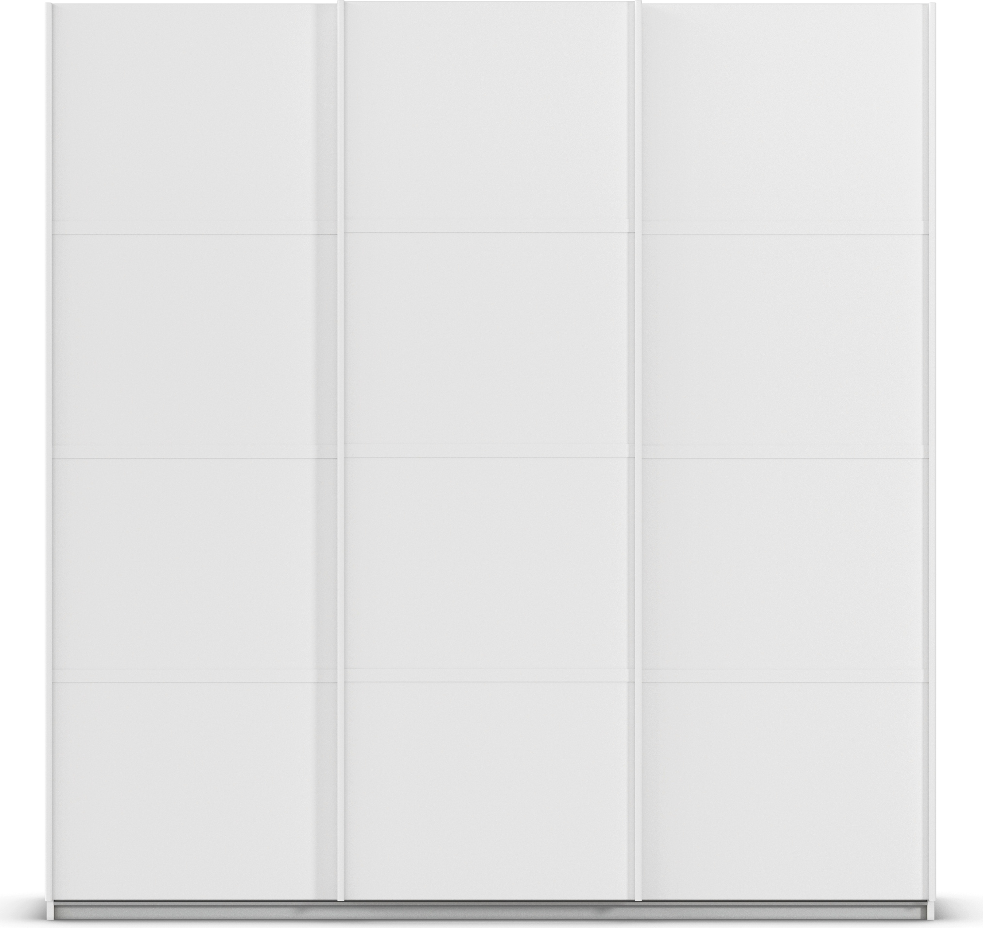 rauch Kleiderschrank »Schwebetürenschrank OTTO´s Choice Garderobe Schrank TOP ANGEBOT Avola«, (in 3 verschiedenen Ausstattungen BASIC/CLASSIC/PREMIUM), mit eleganten Zierleisten in Chrom, Schwarz oder Weiß MADE IN GERMANY