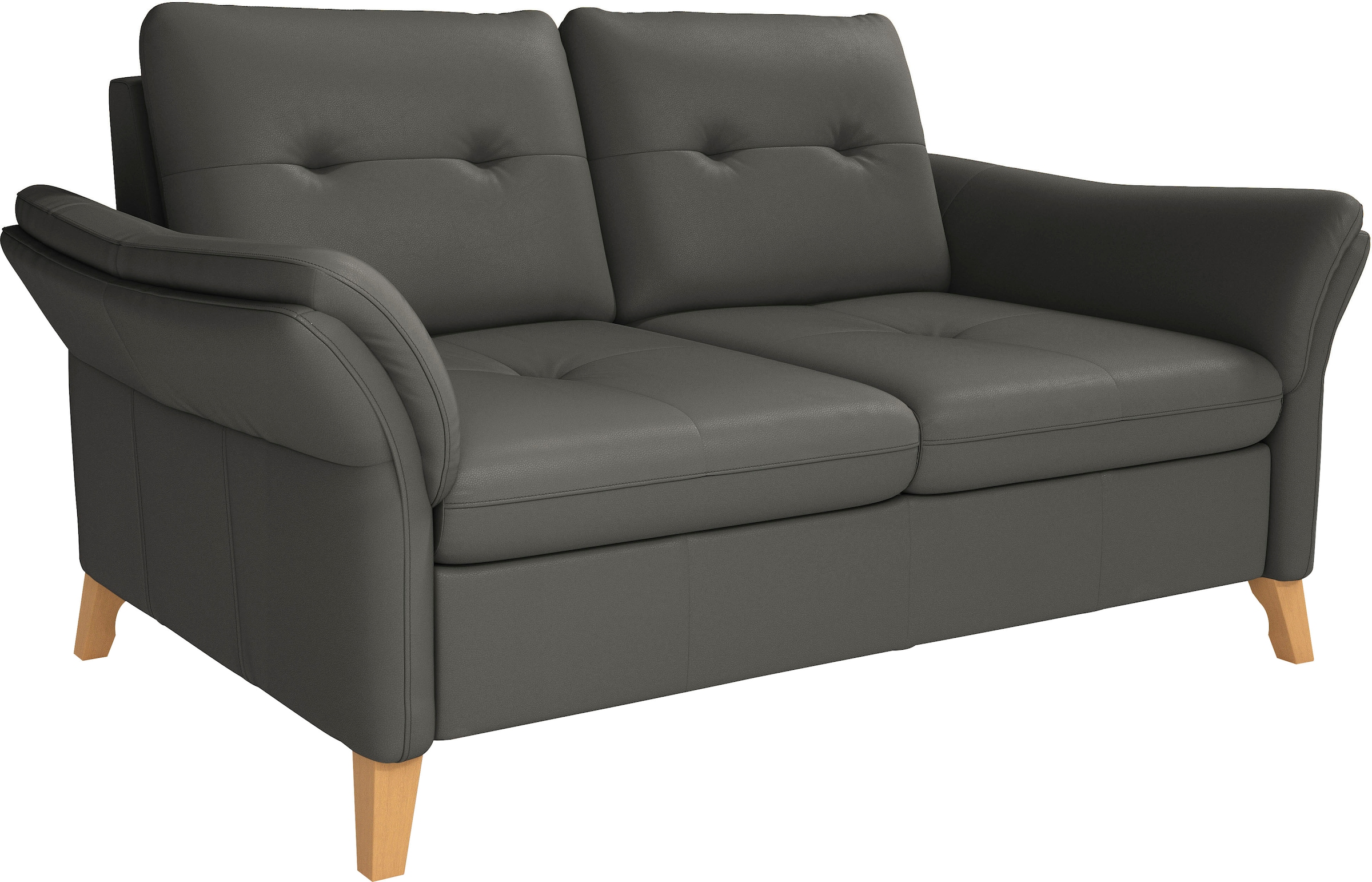 sit&more 2-Sitzer »Göteborg«, inklusive Sitztiefenverstellung und Federkern
