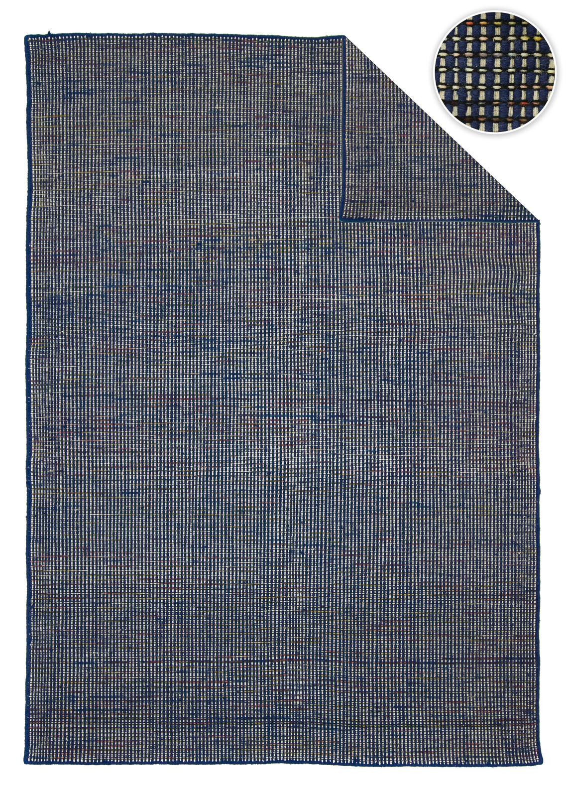morgenland Wollteppich »Arvin - Kelim Teppich - Trendy«, rechteckig, 1 mm Höhe, Flachgewebe