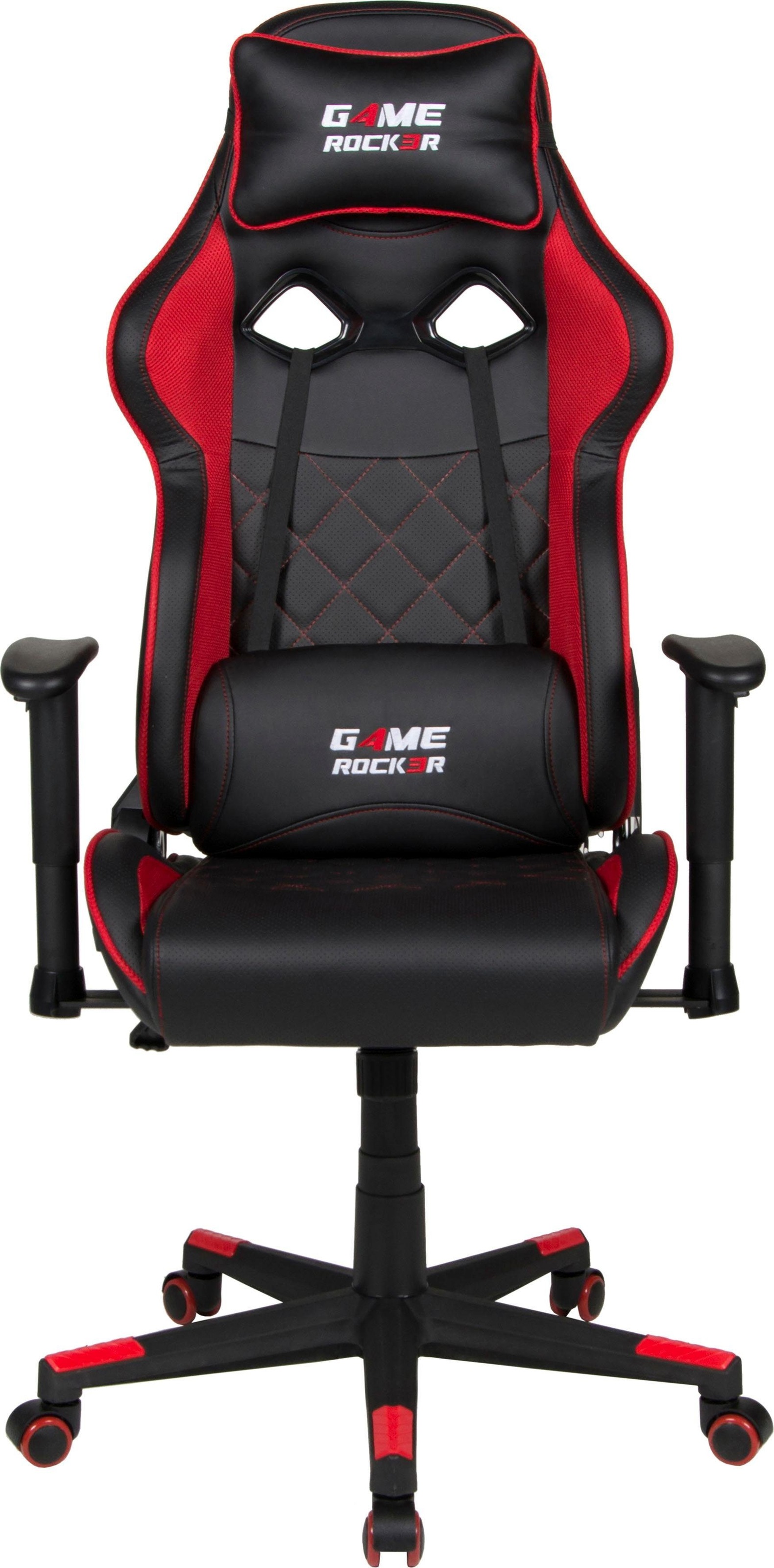 Duo Collection Gaming-Stuhl »Game-Rocker G-20«, Kunstleder-Netzstoff günstig online kaufen