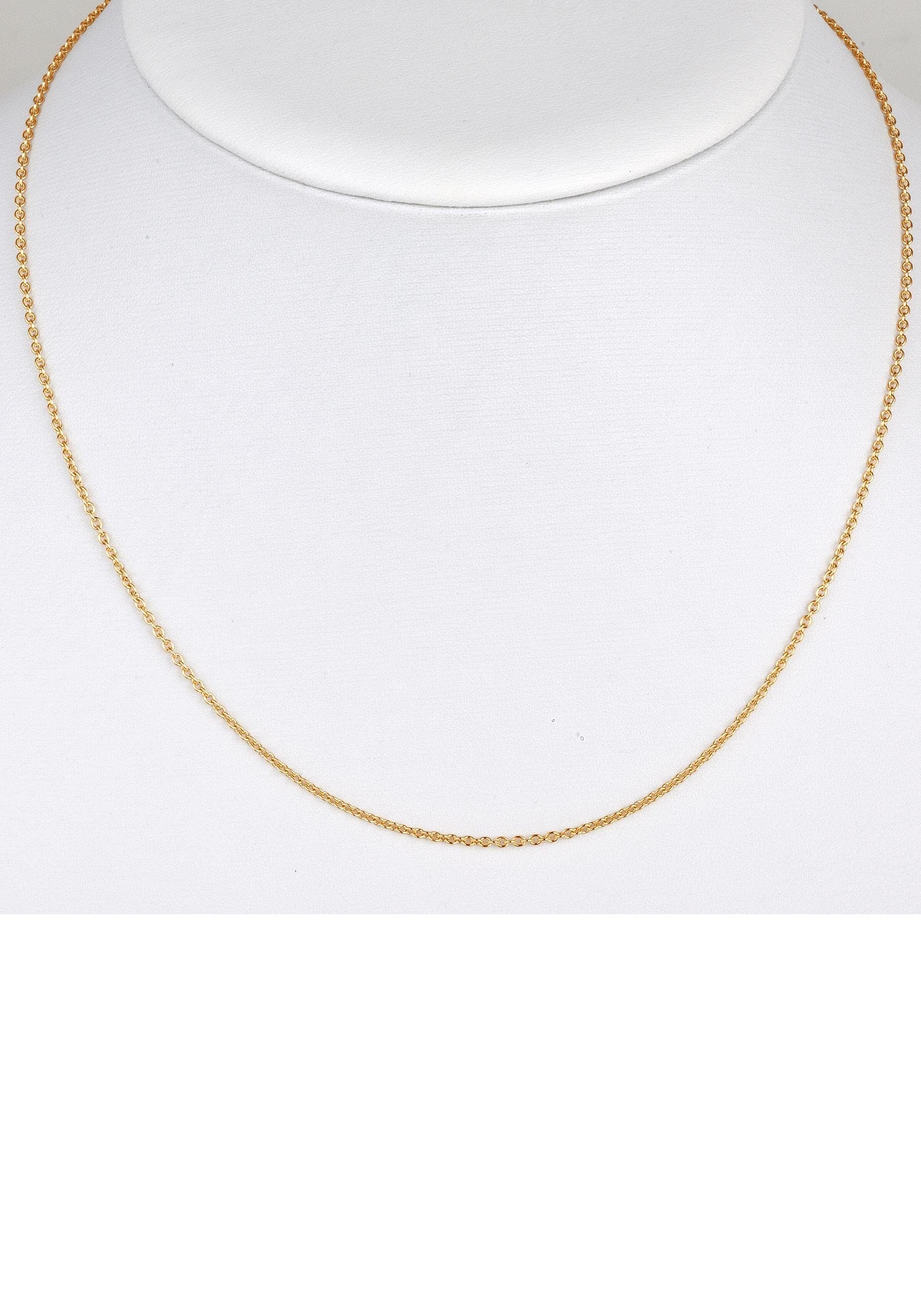 Firetti Collierkettchen »Schmuck Geschenk Gold 333 585 750 Rundankerkette in mehreren Breiten«, Made in Germany