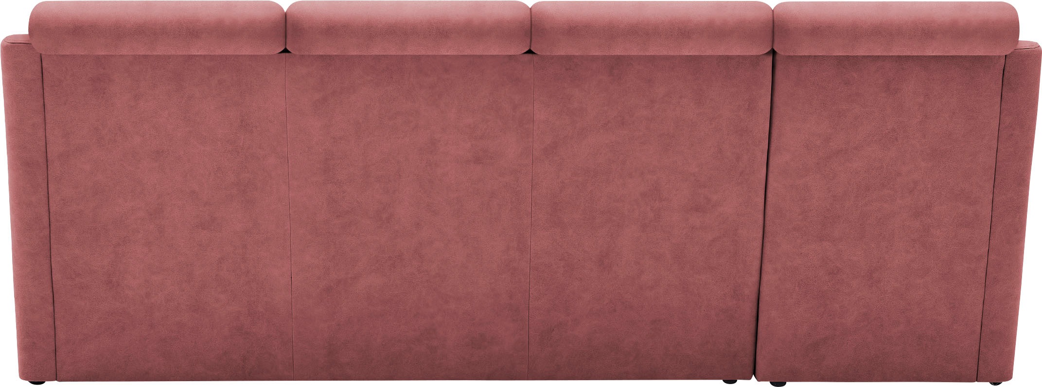 VILLA BECK Ecksofa »Varese L-Form«, (2 St.), Kopfteilverstellung, wahlweise mit Sitzvorzug, in Sitzhöhe 46 cm