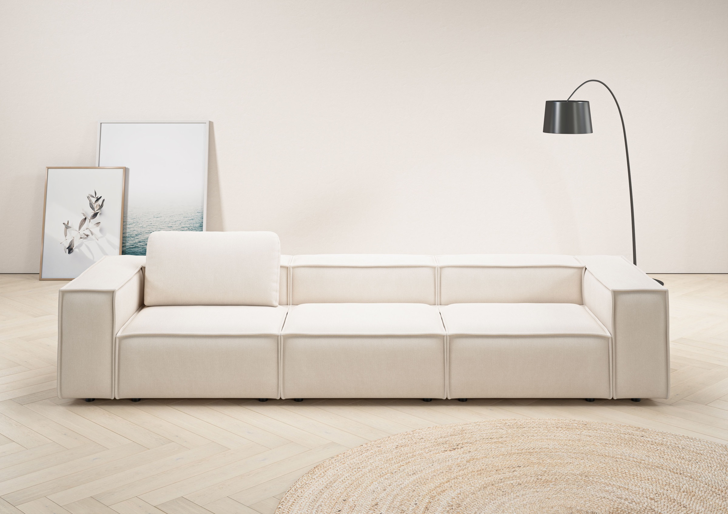 PLACES OF STYLE 3,5-Sitzer »Watertown, modernes Big-Sofa XXL, 336 cm Breite günstig online kaufen
