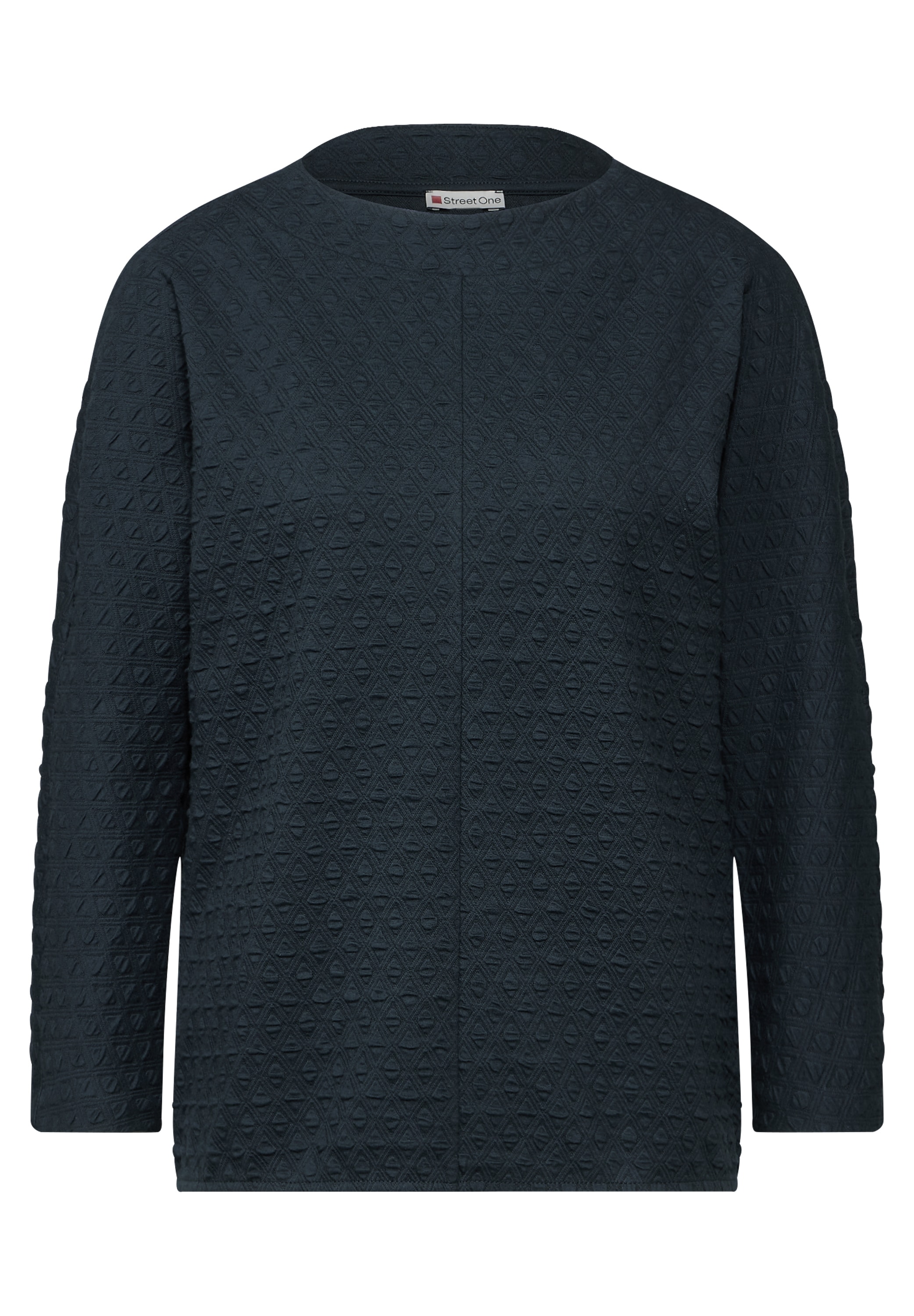 STREET ONE 3/4-Arm-Shirt, mit Strukturmuster