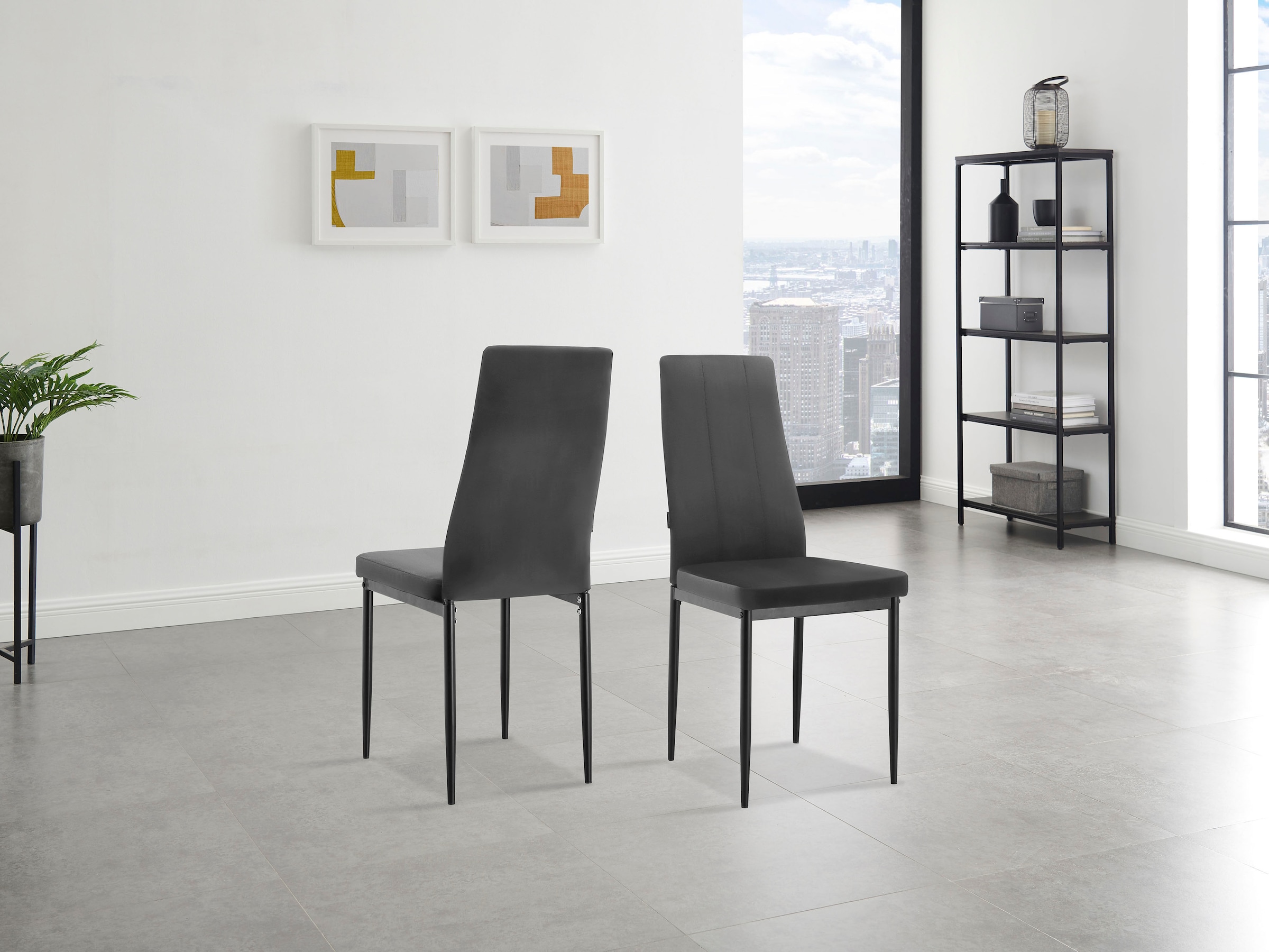 INOSIGN Esszimmerstuhl »Remus«, (Set), 1 St., Kunstleder, im 1er,2er und 4e günstig online kaufen