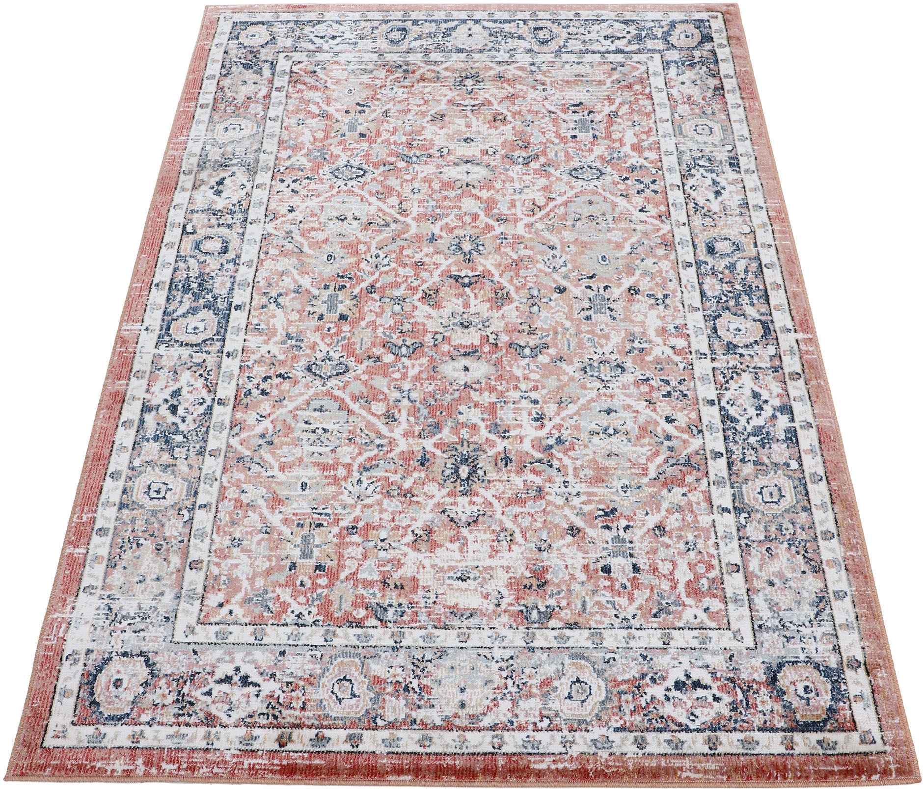 carpetfine Teppich »Vintage Liana_3«, rechteckig, 6 mm Höhe, Orient Vintage Look