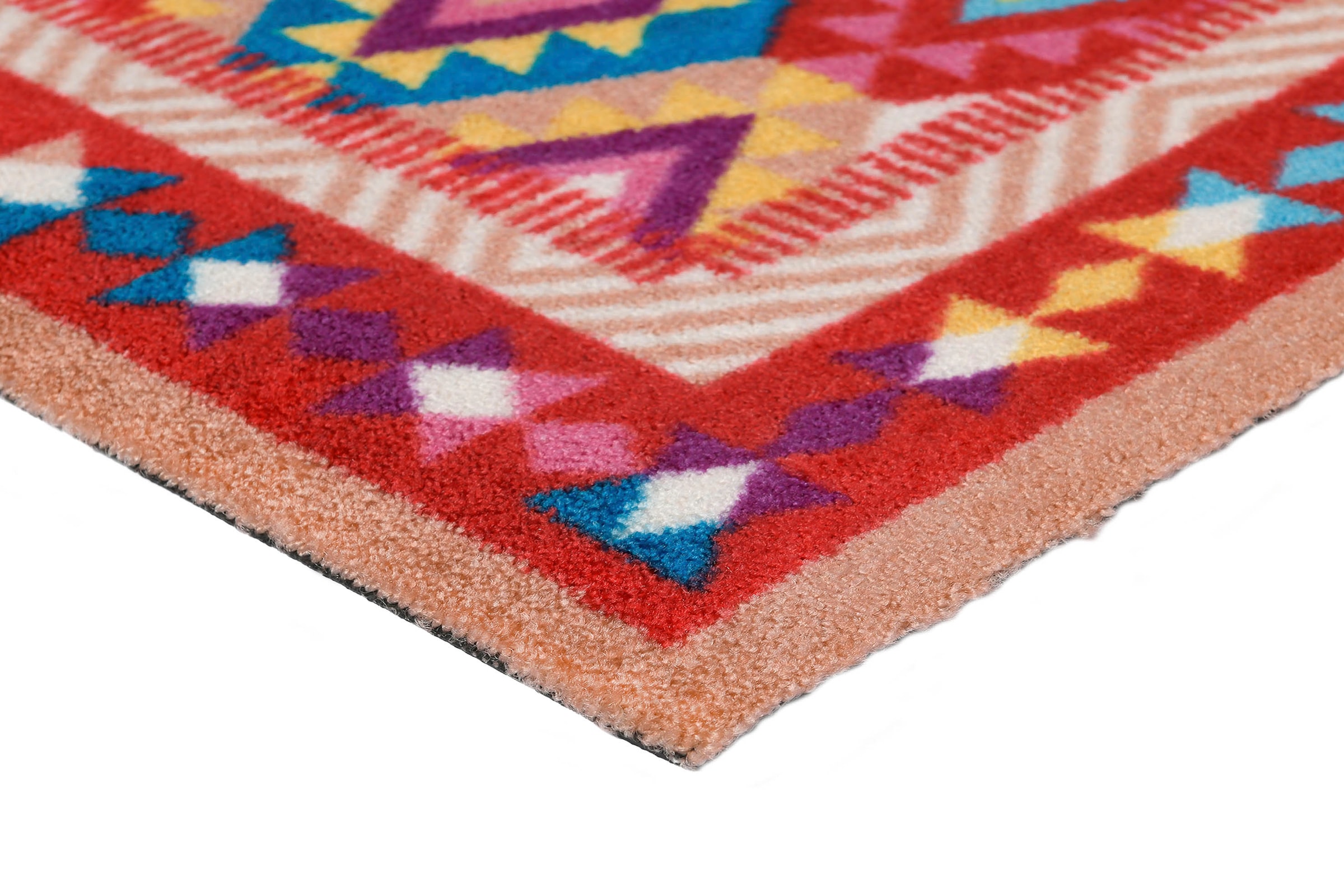 wash+dry by Kleen-Tex Teppich »Santa Fe«, rechteckig, 9 mm Höhe, In- und Outdoor geeignet, waschbar, Wohnzimmer