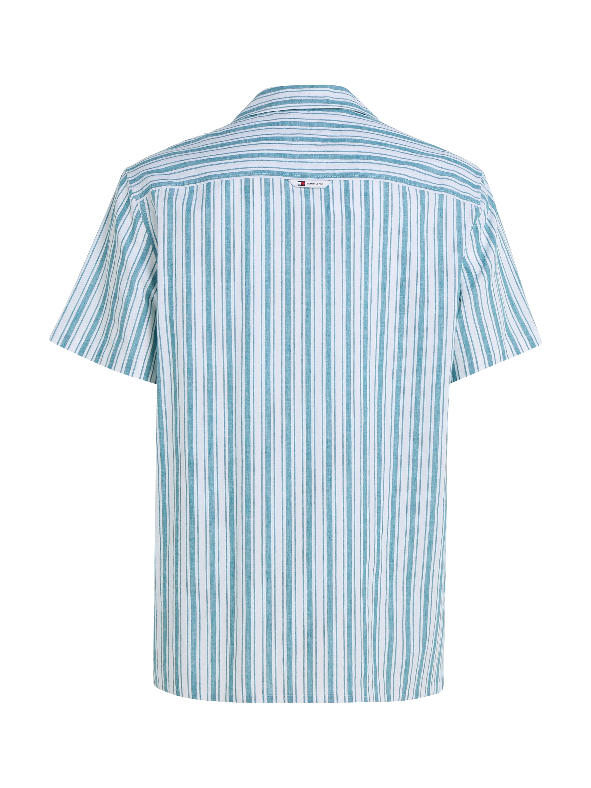 Tommy Jeans Kurzarmhemd »TJM STRIPE LINEN SS SHIRT EXT«