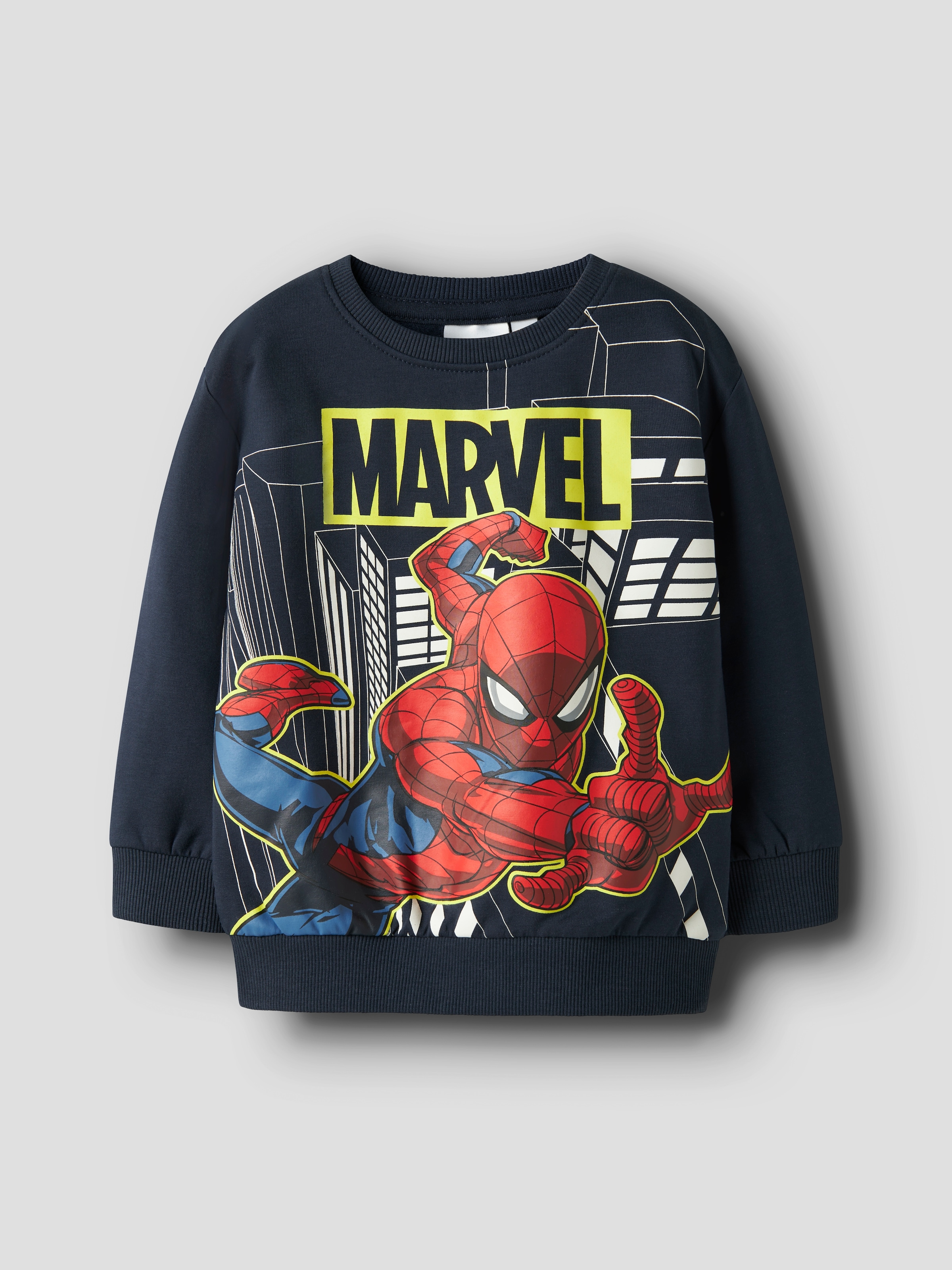 Name It Sweatshirt »NMMDION SPIDER NREG SWEAT UNB NOOS MAR«
